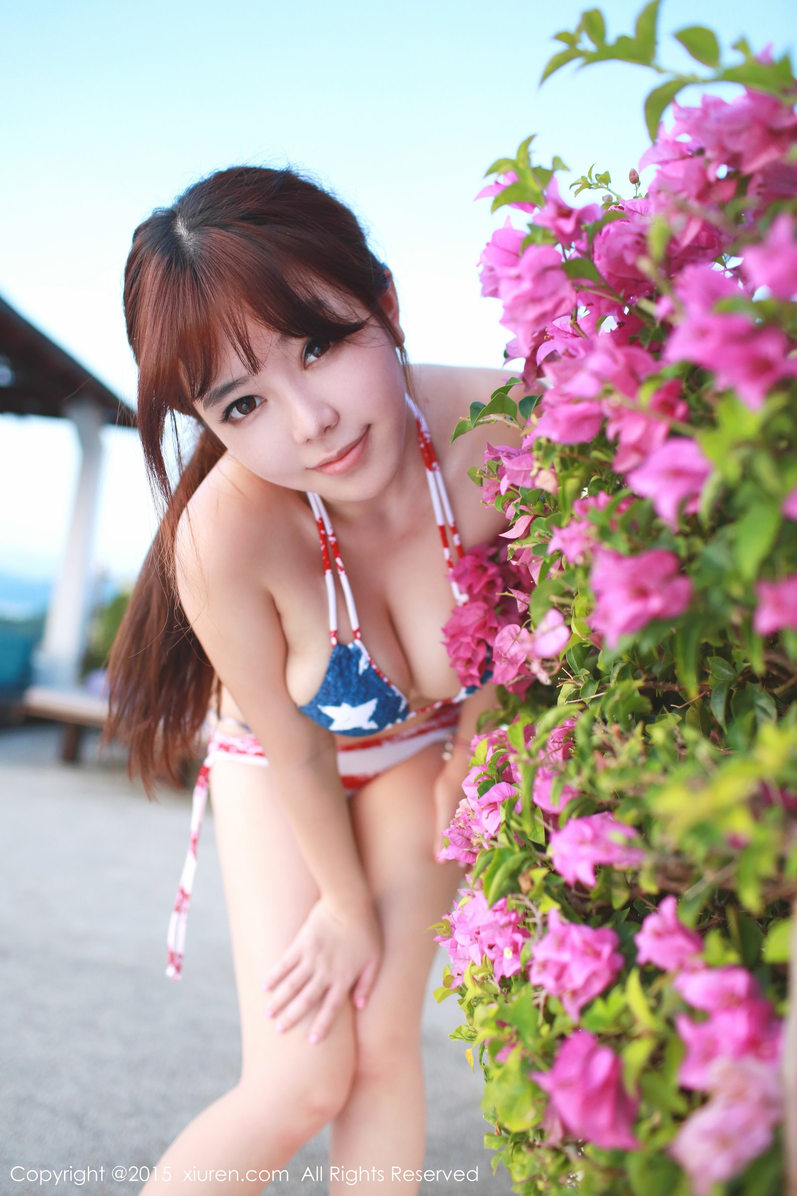 《秀人网 王语纯(王雨纯) 比基尼写真》第39张，模特王语纯(王雨纯)，秀人网，比基尼主题，全套53张