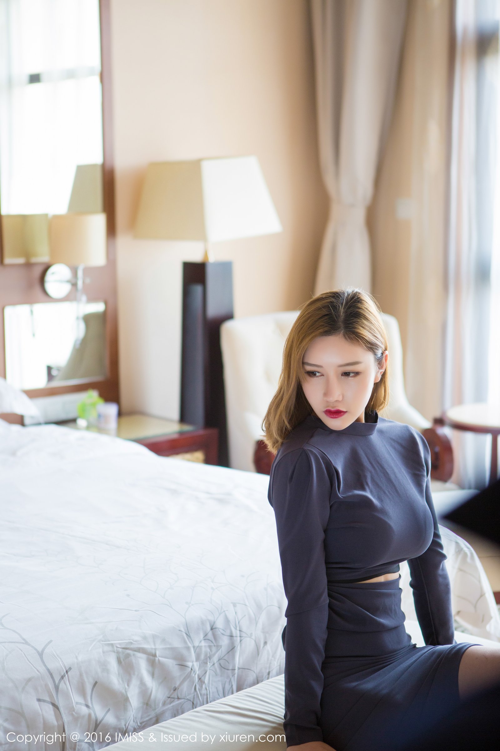 《爱蜜社 于姬 制服写真 VOL.063》第39张,模特于姬,爱蜜社,制服主题,全套73张