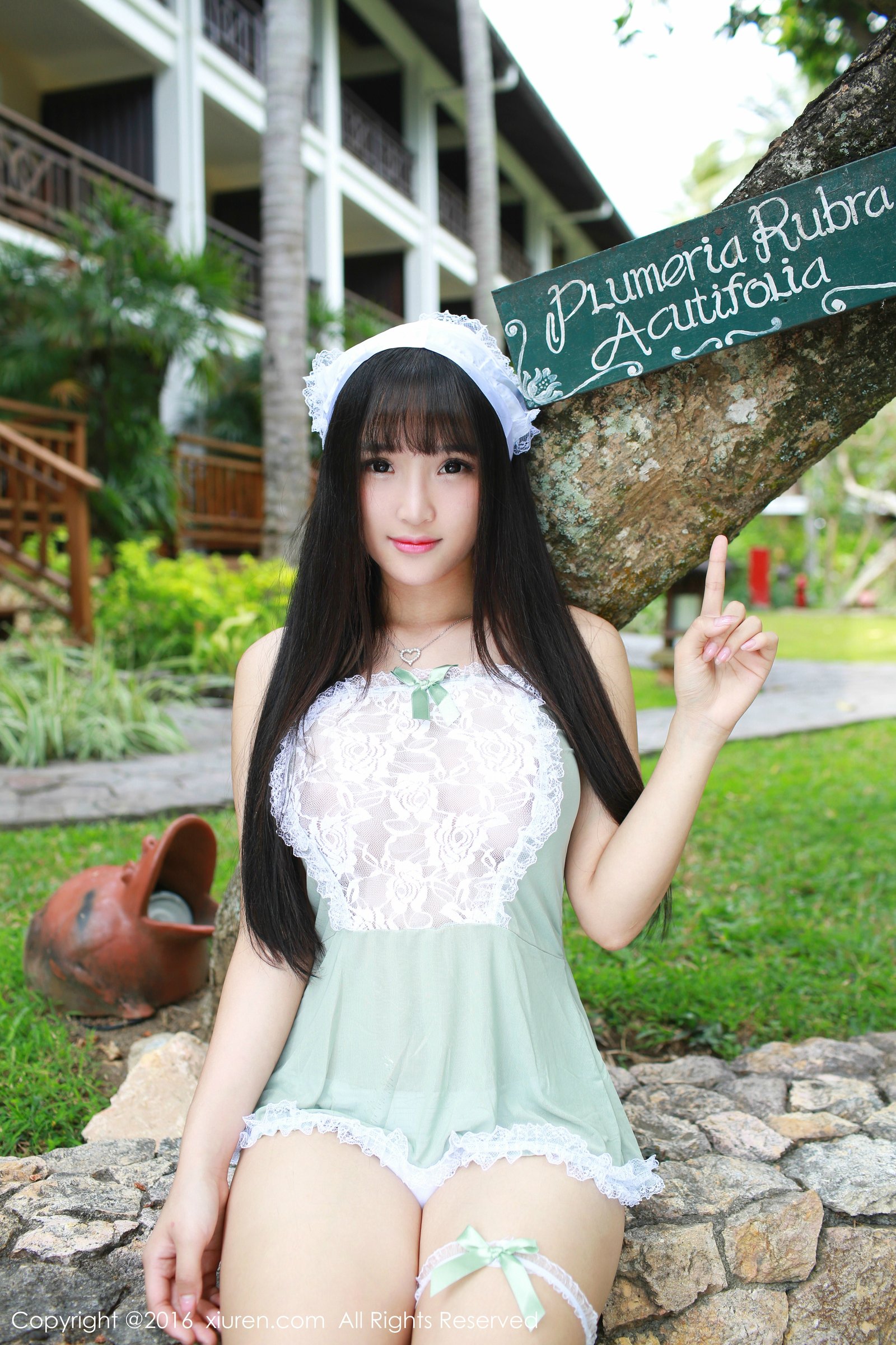 《秀人网 夏瑶baby(baby) 女仆写真》第6张,模特夏瑶baby(baby),秀人网,女仆主题,全套52张