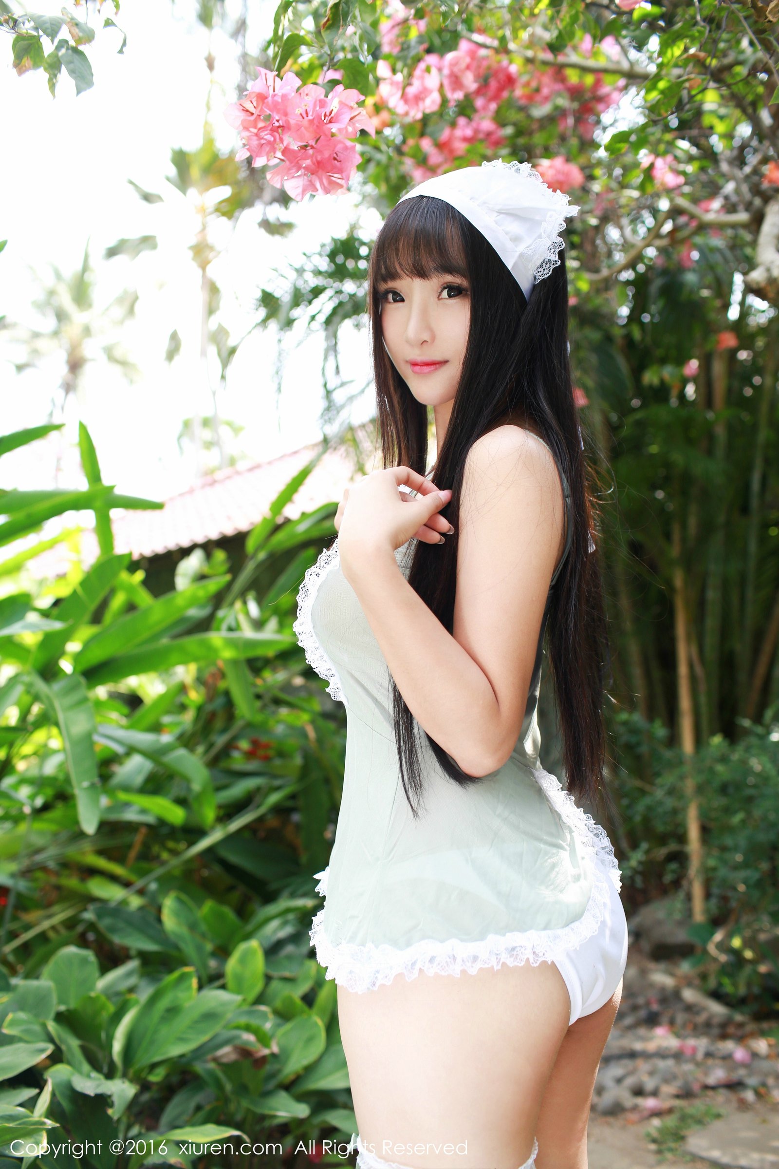《秀人网 夏瑶baby(baby) 女仆写真》第10张,模特夏瑶baby(baby),秀人网,女仆主题,全套52张