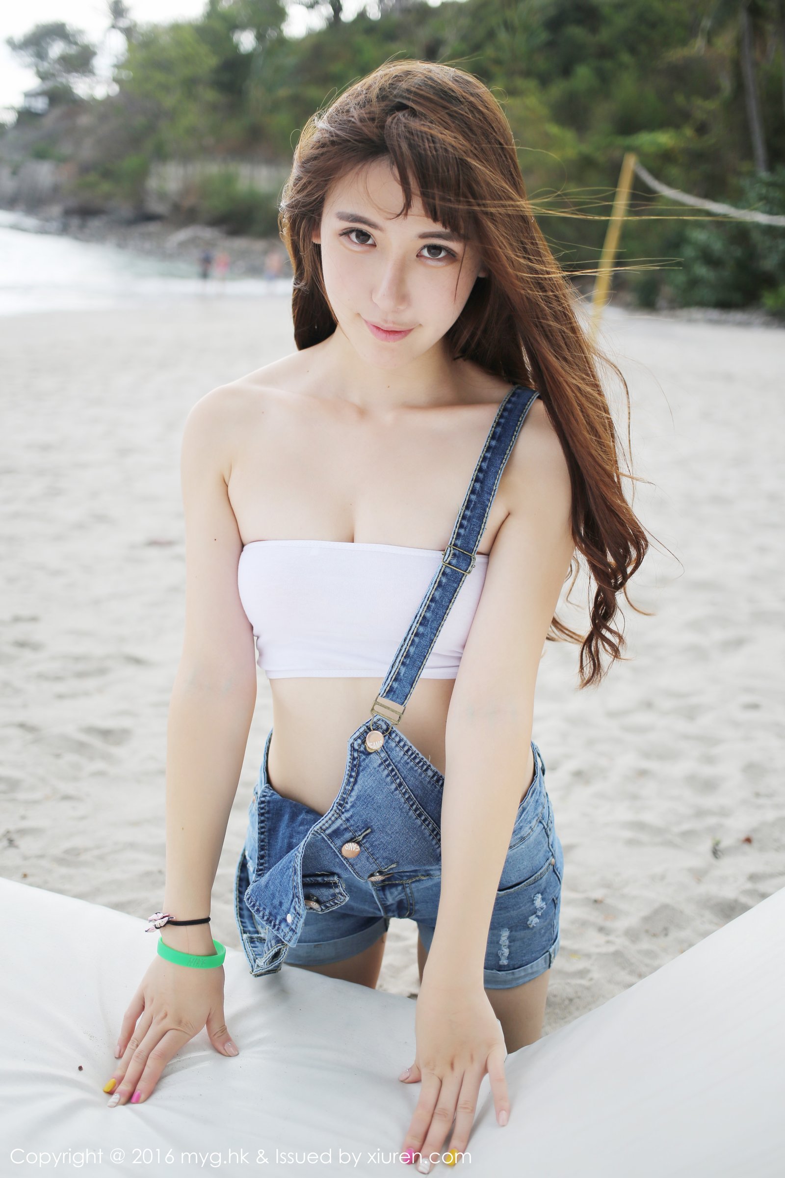 《mygirl 熊佳 制服写真 VOL.191》第45张，模特熊佳，mygirl，制服主题，全套67张
