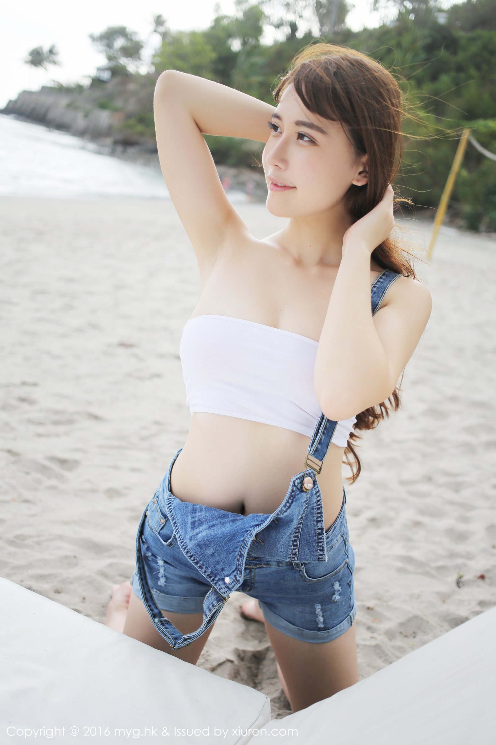 《mygirl 熊佳 制服写真 VOL.191》第49张，模特熊佳，mygirl，制服主题，全套67张