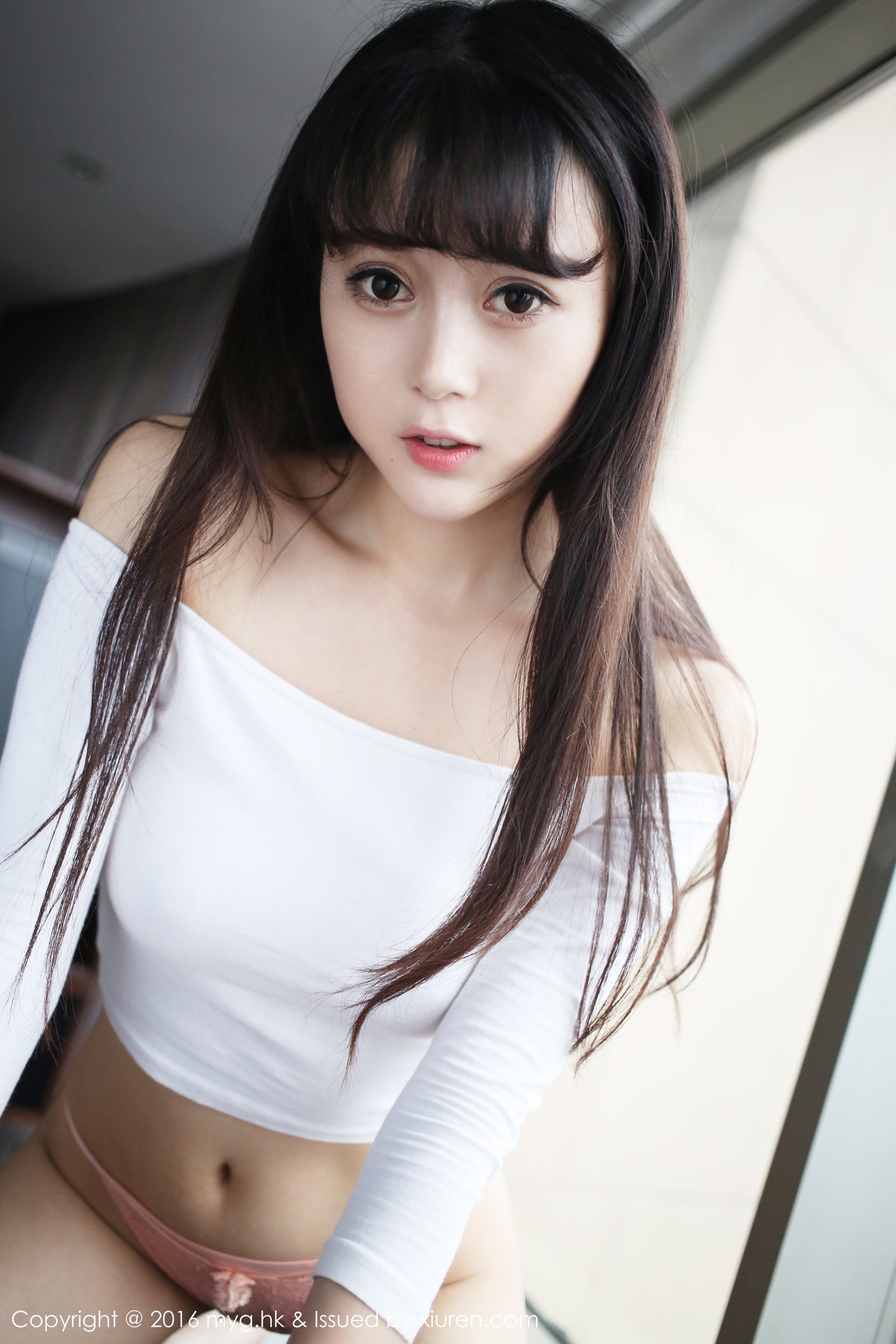 《mygirl 赵小米Kitty 制服写真 VOL.197》第53张,模特赵小米Kitty,mygirl,制服主题,全套58张