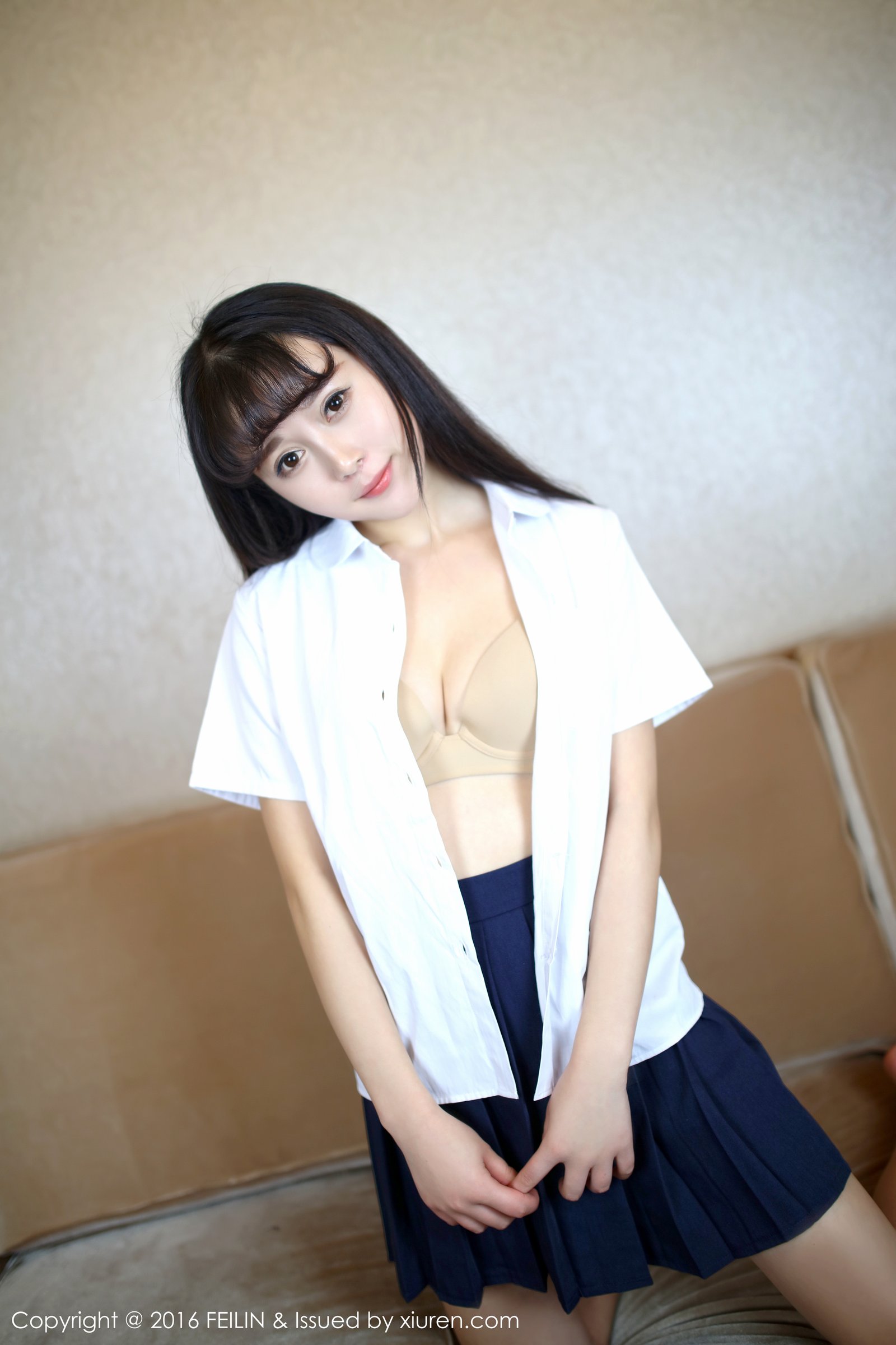 《feilin 赵小米Kitty 制服写真 VOL.031》第6张,模特赵小米Kitty,feilin,制服主题,全套57张