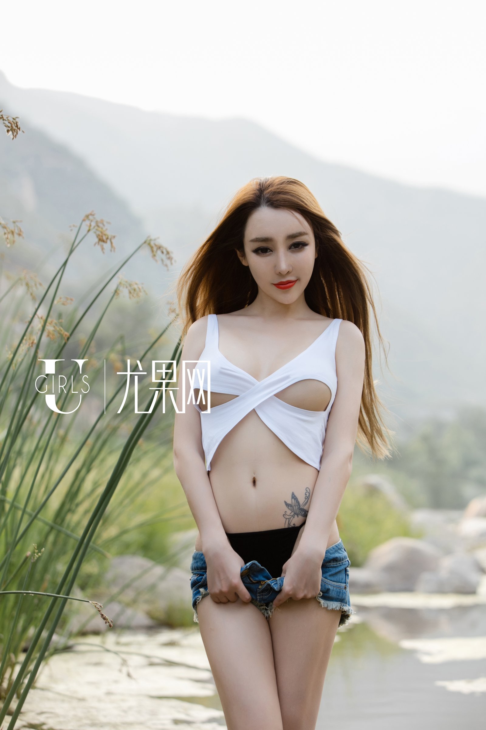 《ugirls 溪甜 爱尤物写真 第192期》第53张，模特溪甜，ugirls，爱尤物主题，全套65张