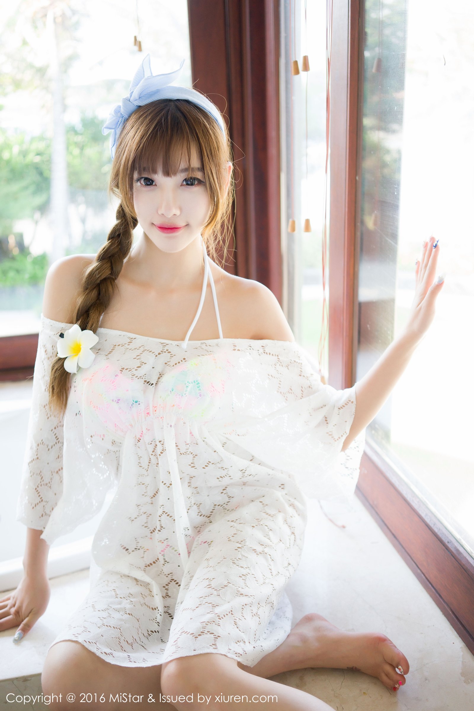 《mistar 杨晨晨 制服写真 VOL.104》第1张，模特杨晨晨，mistar，制服主题，全套55张