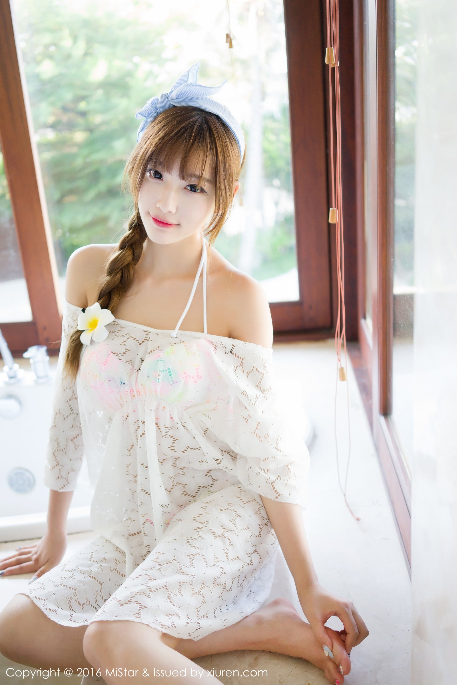 《mistar 杨晨晨 制服写真 VOL.104》第3张，模特杨晨晨，mistar，制服主题，全套55张