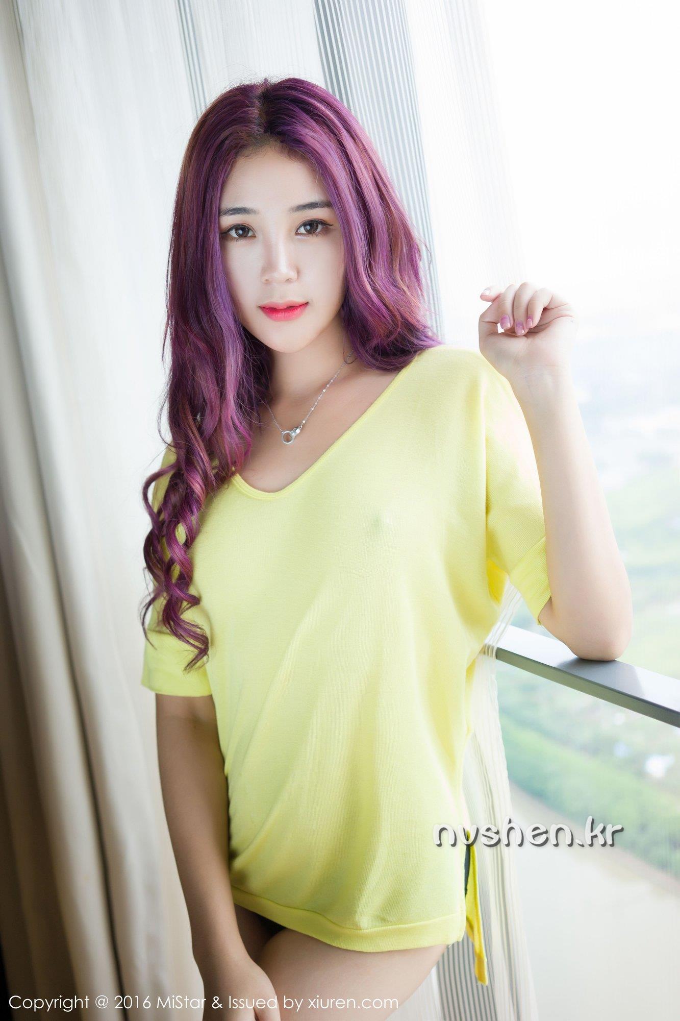 《mistar 娜露Selena(Selena) 制服写真 VOL.105》第34张,模特娜露Selena(Selena),mistar,制服主题,全套42张