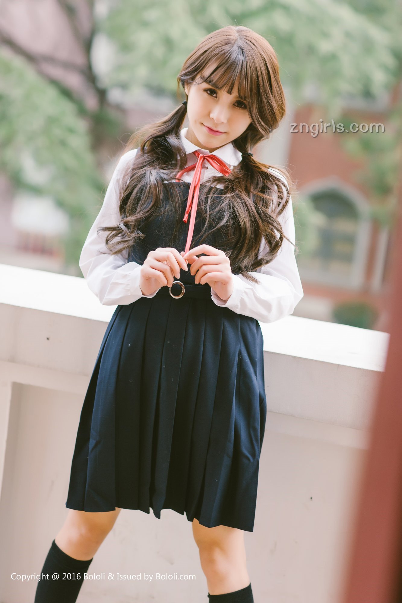《夏美酱 制服写真》第15张,模特夏美酱,制服主题,全套63张