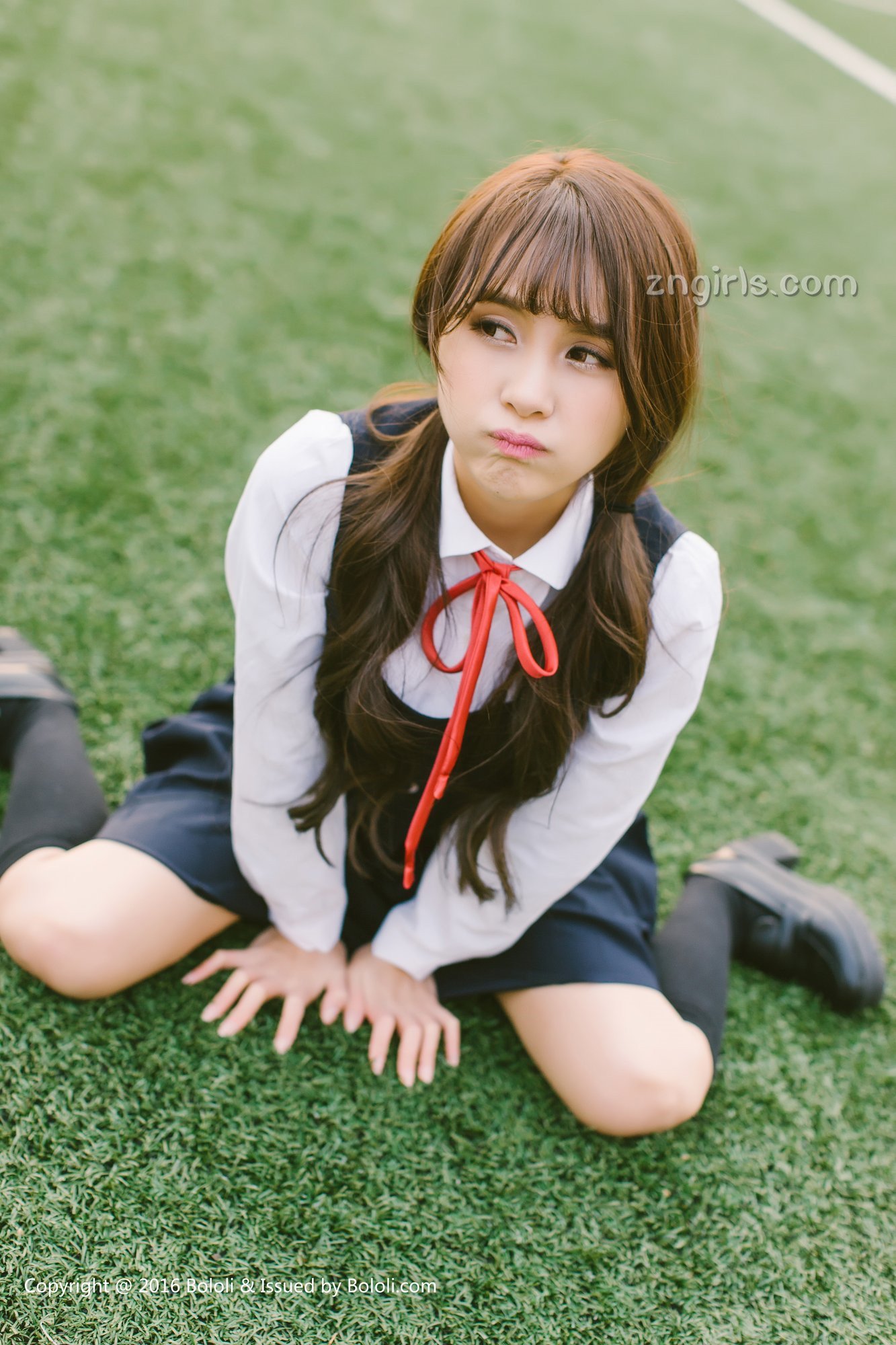《夏美酱 制服写真》第36张,模特夏美酱,制服主题,全套63张