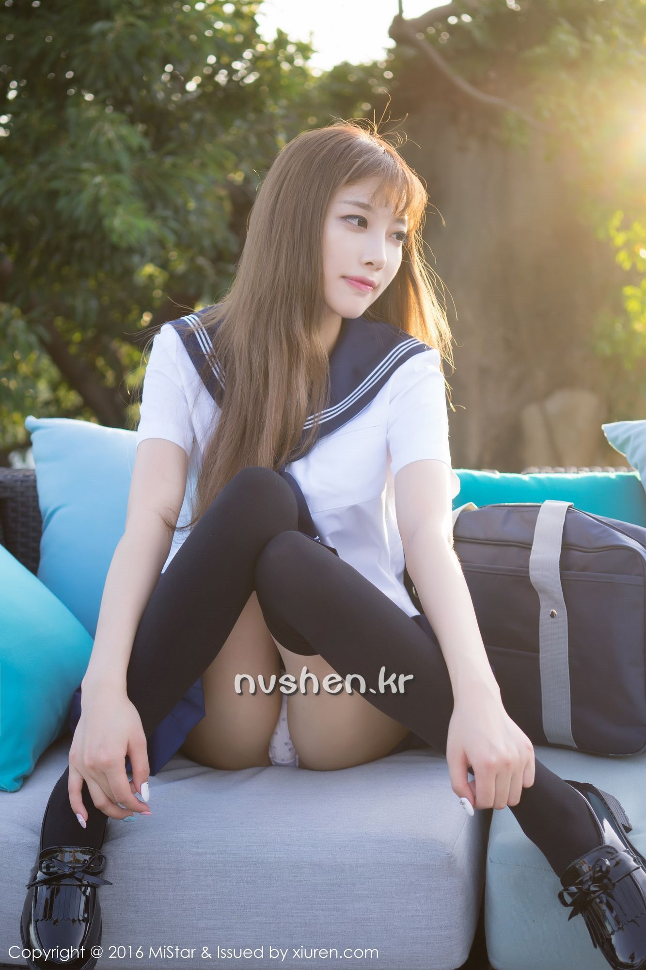 《mistar 杨晨晨 制服写真 VOL.134》第18张，模特杨晨晨，mistar，制服主题，全套55张