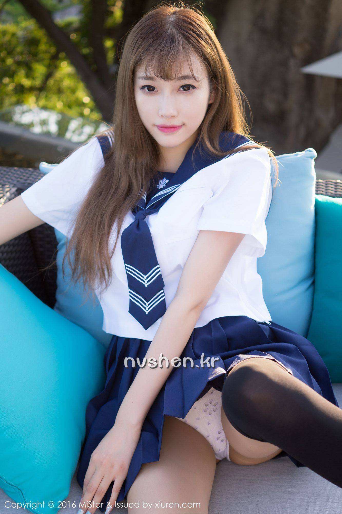 《mistar 杨晨晨 制服写真 VOL.134》第20张，模特杨晨晨，mistar，制服主题，全套55张