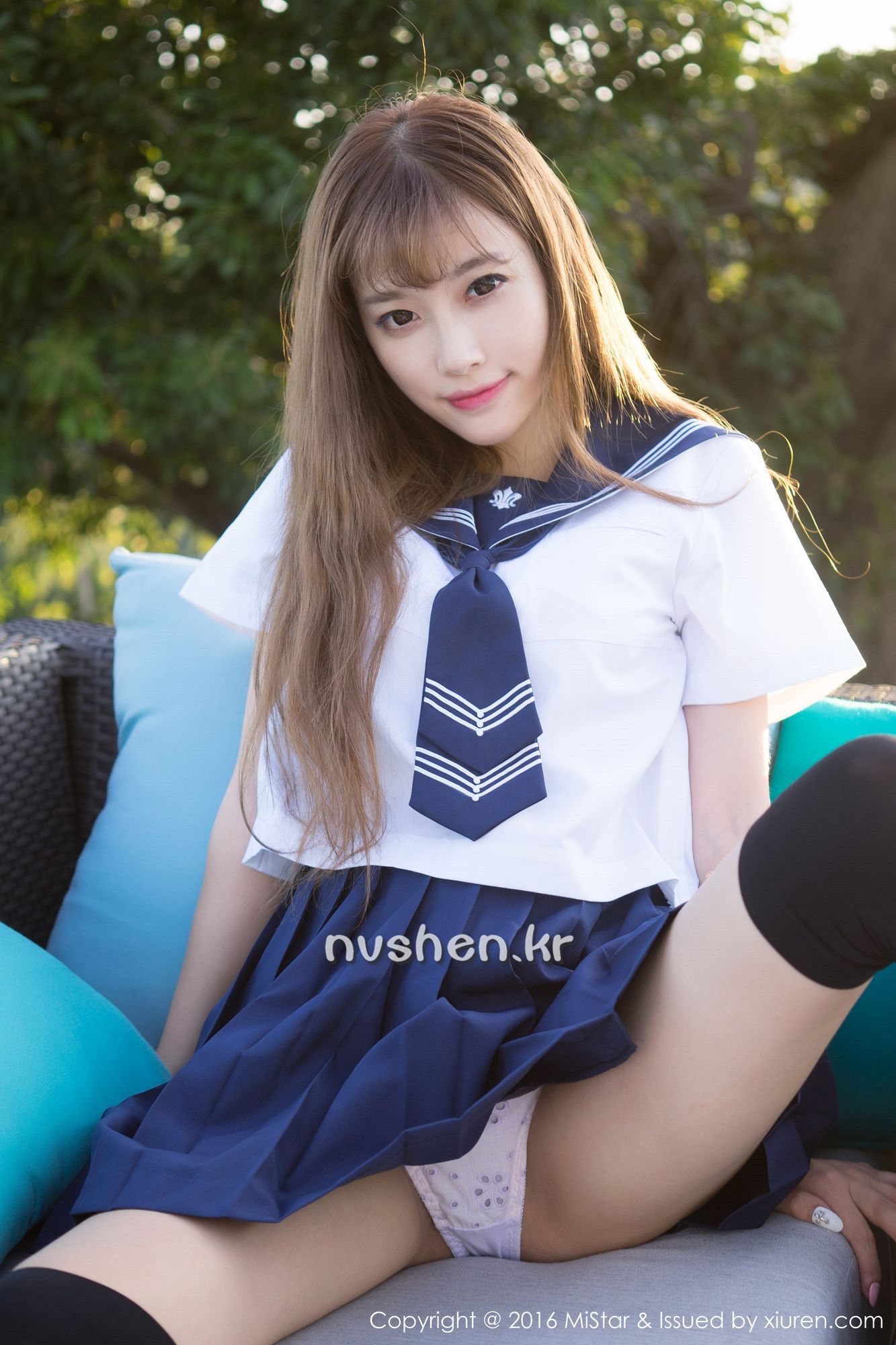 《mistar 杨晨晨 制服写真 VOL.134》第25张，模特杨晨晨，mistar，制服主题，全套55张