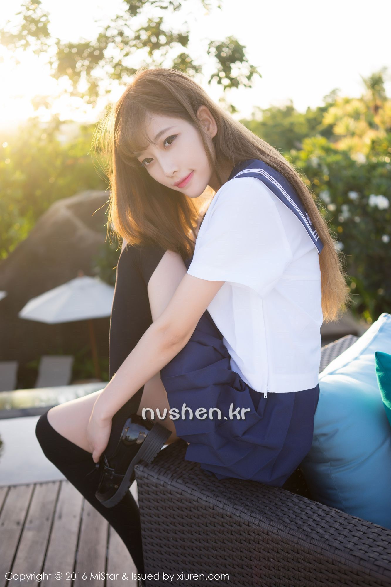 《mistar 杨晨晨 制服写真 VOL.134》第32张，模特杨晨晨，mistar，制服主题，全套55张