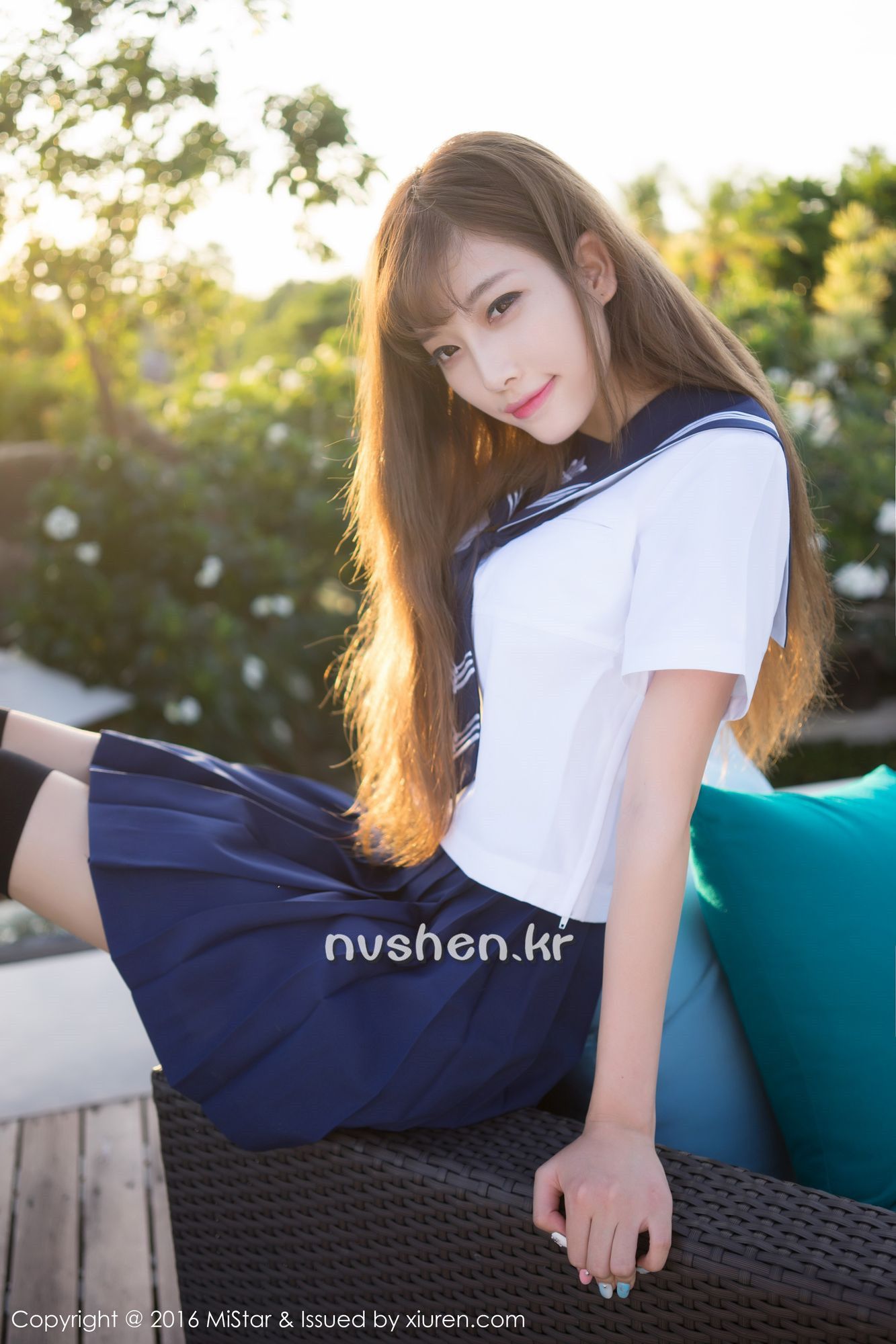 《mistar 杨晨晨 制服写真 VOL.134》第33张，模特杨晨晨，mistar，制服主题，全套55张