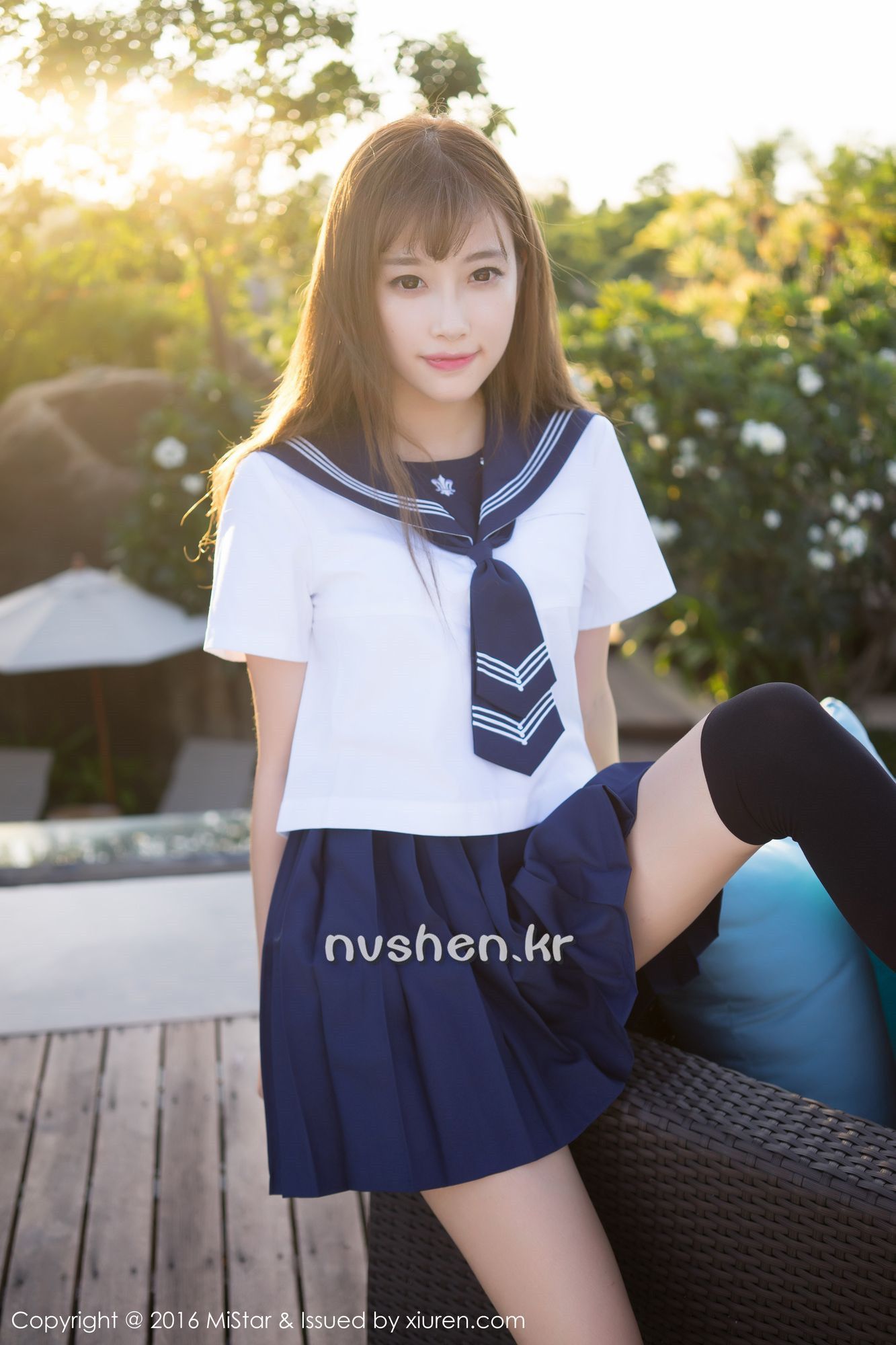 《mistar 杨晨晨 制服写真 VOL.134》第34张，模特杨晨晨，mistar，制服主题，全套55张