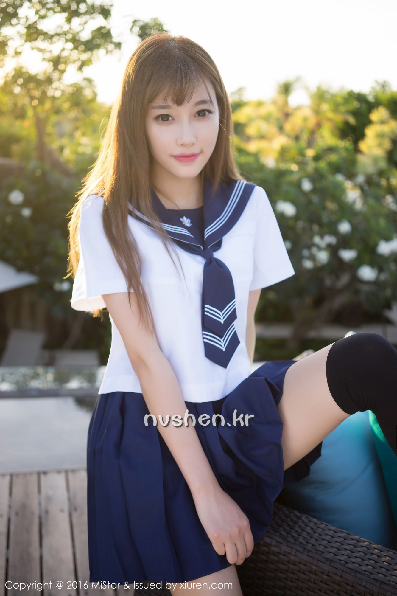 《mistar 杨晨晨 制服写真 VOL.134》第35张，模特杨晨晨，mistar，制服主题，全套55张