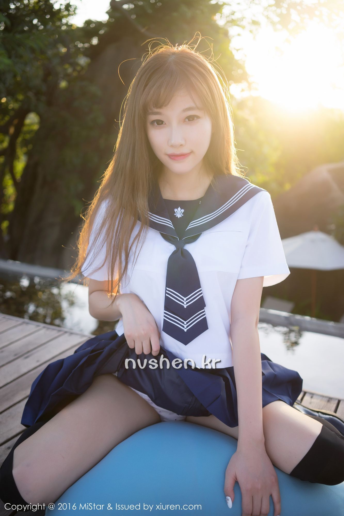 《mistar 杨晨晨 制服写真 VOL.134》第36张，模特杨晨晨，mistar，制服主题，全套55张