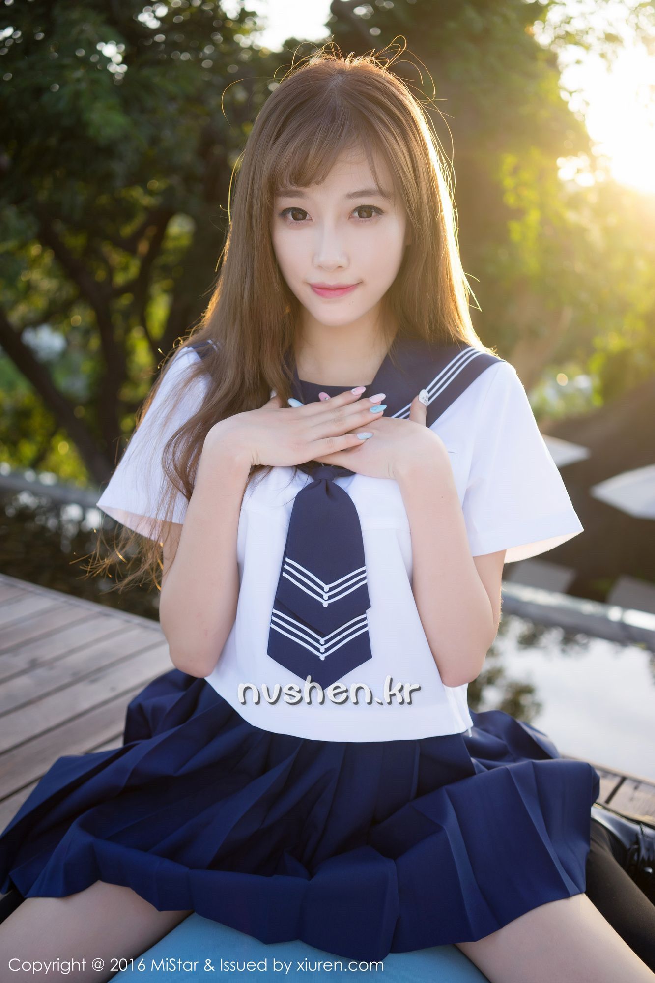 《mistar 杨晨晨 制服写真 VOL.134》第38张，模特杨晨晨，mistar，制服主题，全套55张