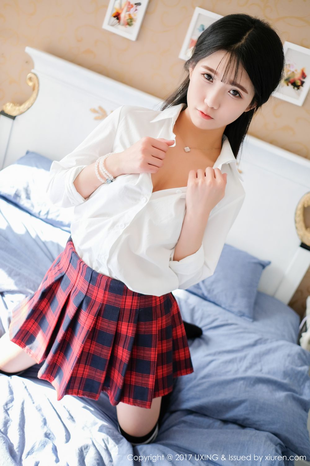 《秀人网 可爱的小叶子(Keaide Xiaoyezi) 制服写真 VOL.046》第26张,模特可爱的小叶子(Keaide Xiaoyezi),秀人网,制服主题,全套50张