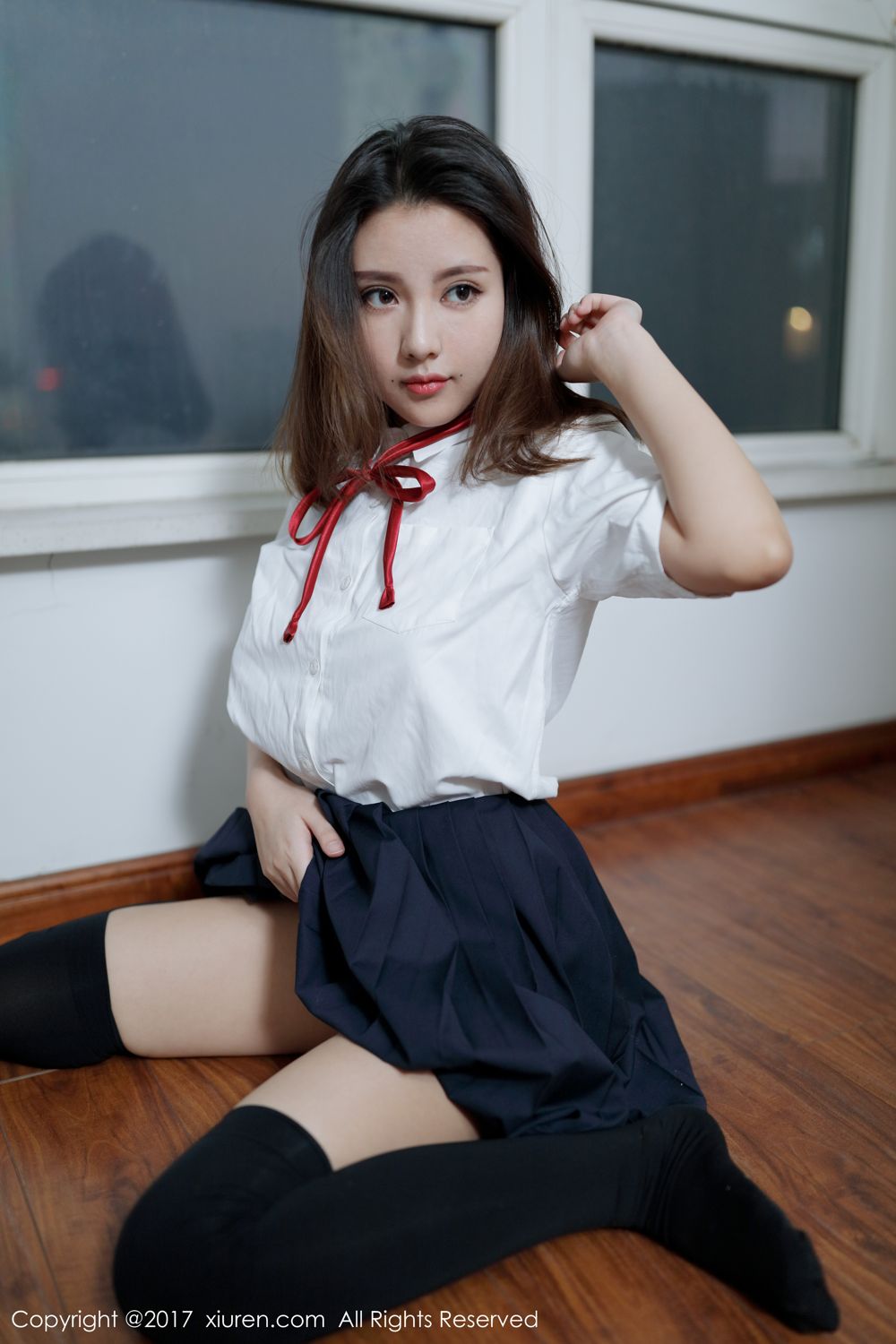 《秀人网 小魔女奈奈(Nainai Monv) 内衣写真》第4张,模特小魔女奈奈(Nainai Monv),秀人网,内衣主题,全套17张