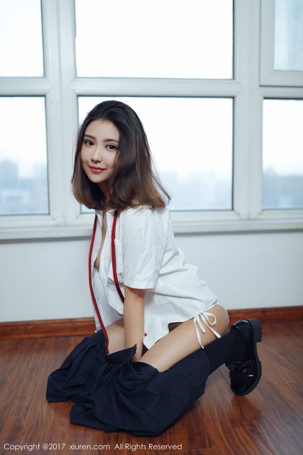 《秀人网 小魔女奈奈(Nainai Monv) 内衣写真》第5张,模特小魔女奈奈(Nainai Monv),秀人网,内衣主题,全套17张