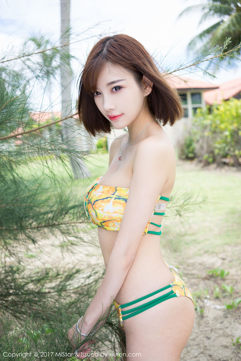 《秀人网 王依萌 比基尼写真》第31张,模特王依萌,秀人网,比基尼主题,全套45张