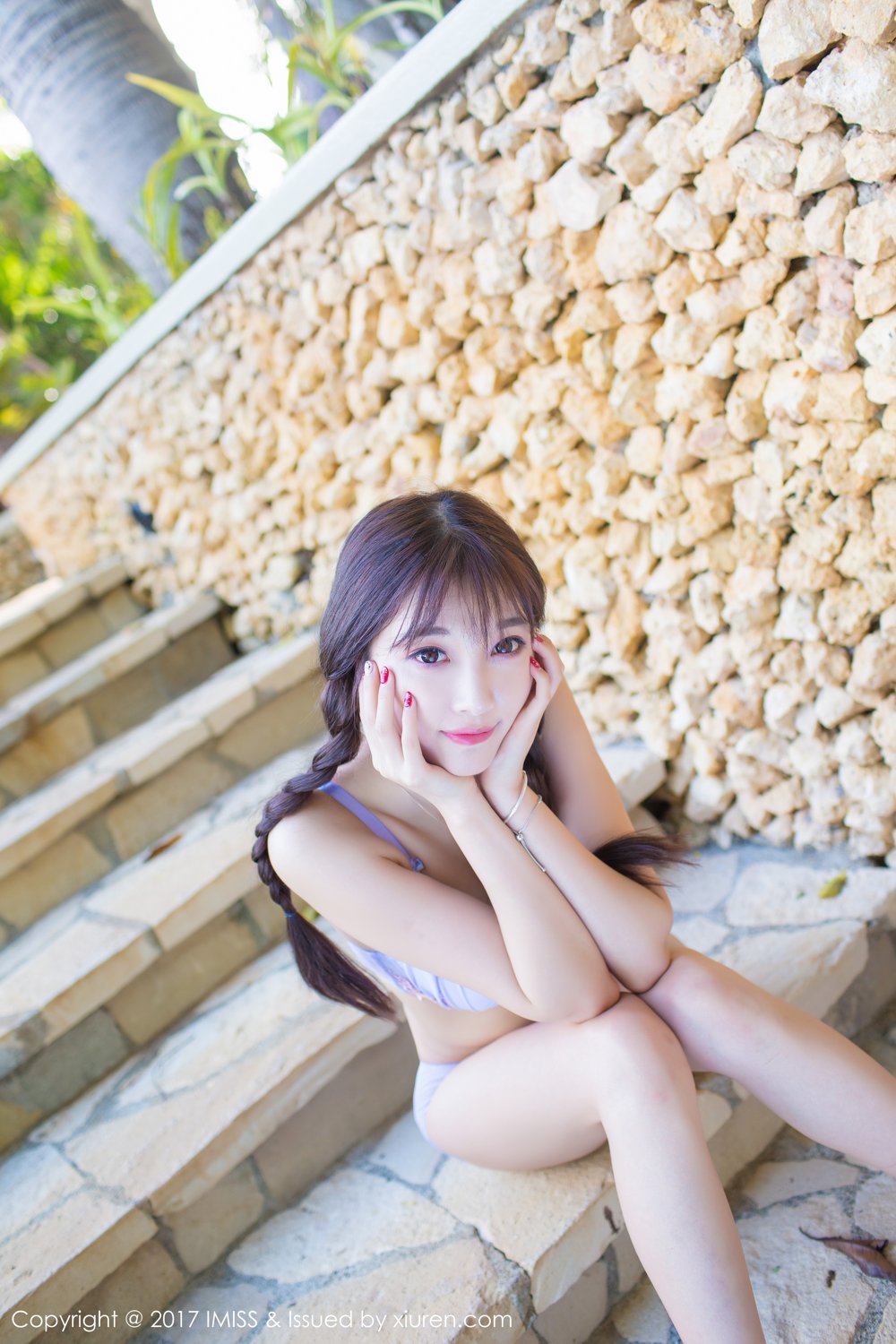 《爱蜜社 杨晨晨 制服写真 VOL.159》第33张,模特杨晨晨,爱蜜社,制服主题,全套53张