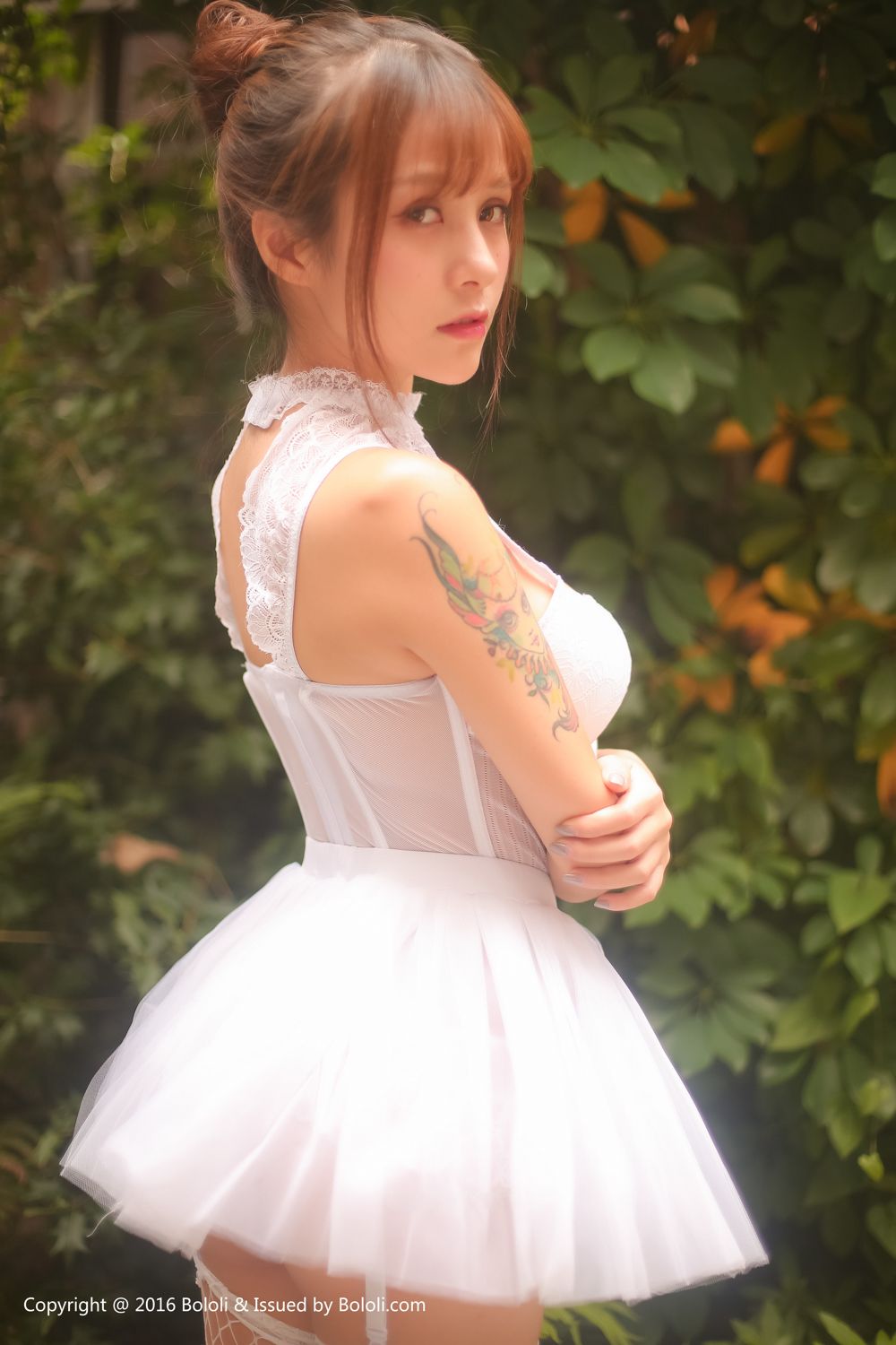 《bololi 夏美酱 制服写真》第13张,模特夏美酱,bololi,制服主题,全套40张