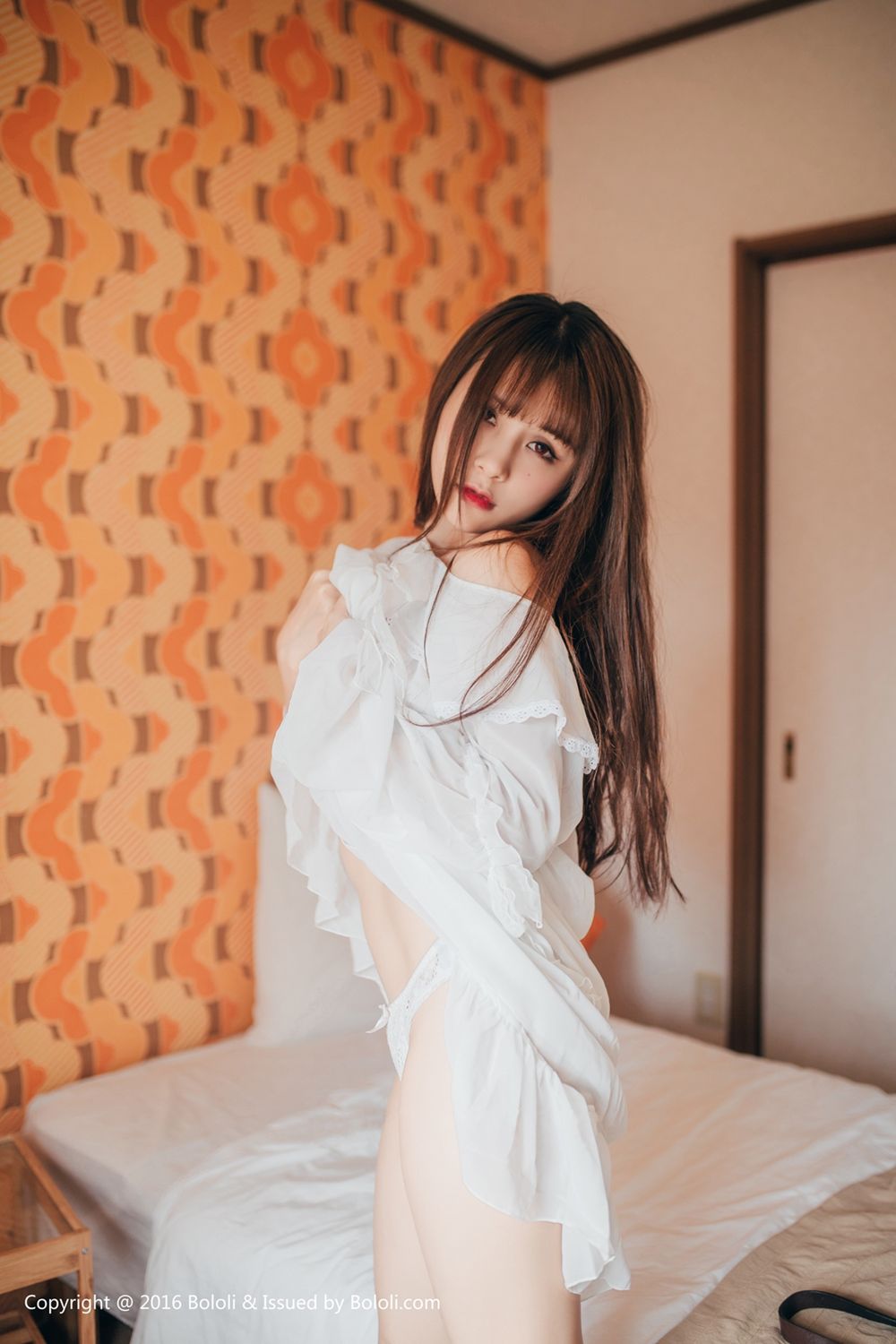 《bololi 夏美酱 制服写真》第42张,模特夏美酱,bololi,制服主题,全套52张