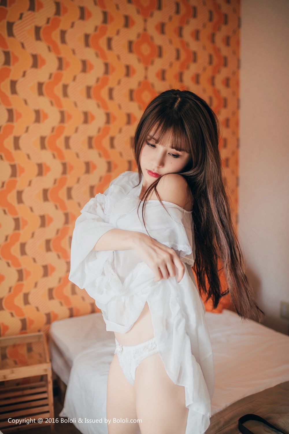 《bololi 夏美酱 制服写真》第43张,模特夏美酱,bololi,制服主题,全套52张