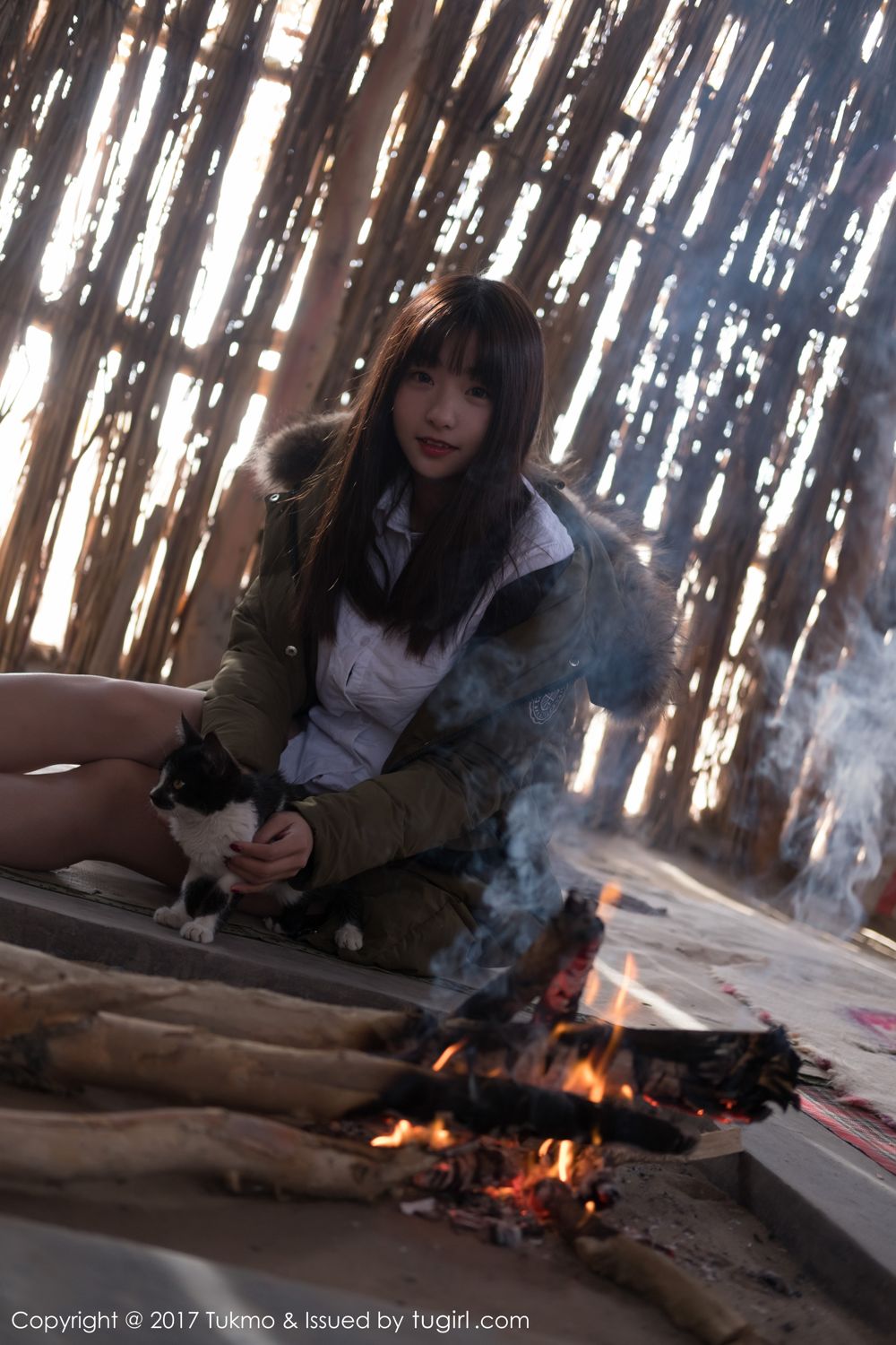 《秀人网 周闻 制服写真 VOL.0103》第3张,模特周闻,秀人网,制服主题,全套42张