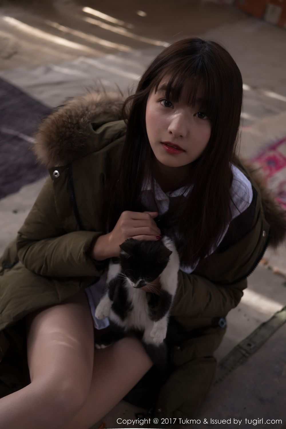 《秀人网 周闻 制服写真 VOL.0103》第4张,模特周闻,秀人网,制服主题,全套42张