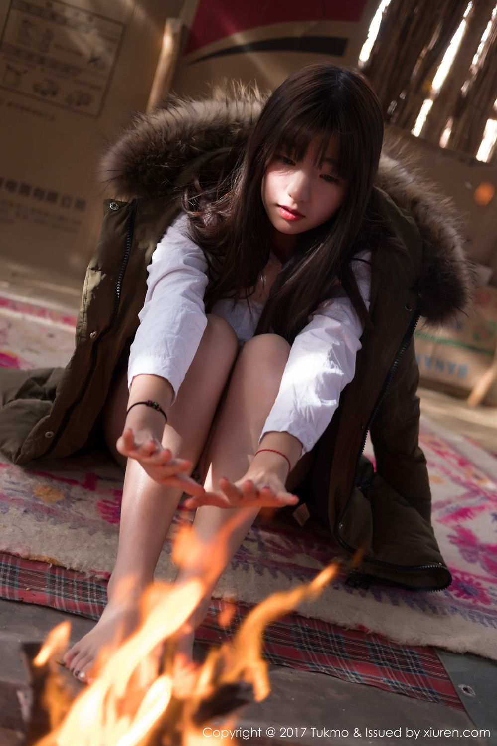 《秀人网 周闻 制服写真 VOL.0103》第7张,模特周闻,秀人网,制服主题,全套42张