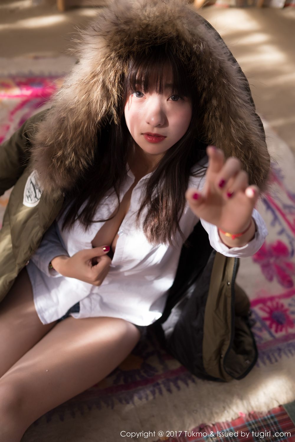 《秀人网 周闻 制服写真 VOL.0103》第9张,模特周闻,秀人网,制服主题,全套42张