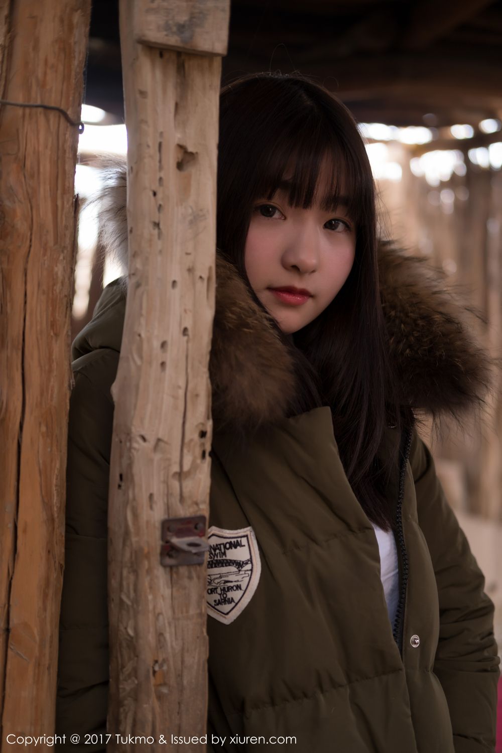 《秀人网 周闻 制服写真 VOL.0103》第14张,模特周闻,秀人网,制服主题,全套42张