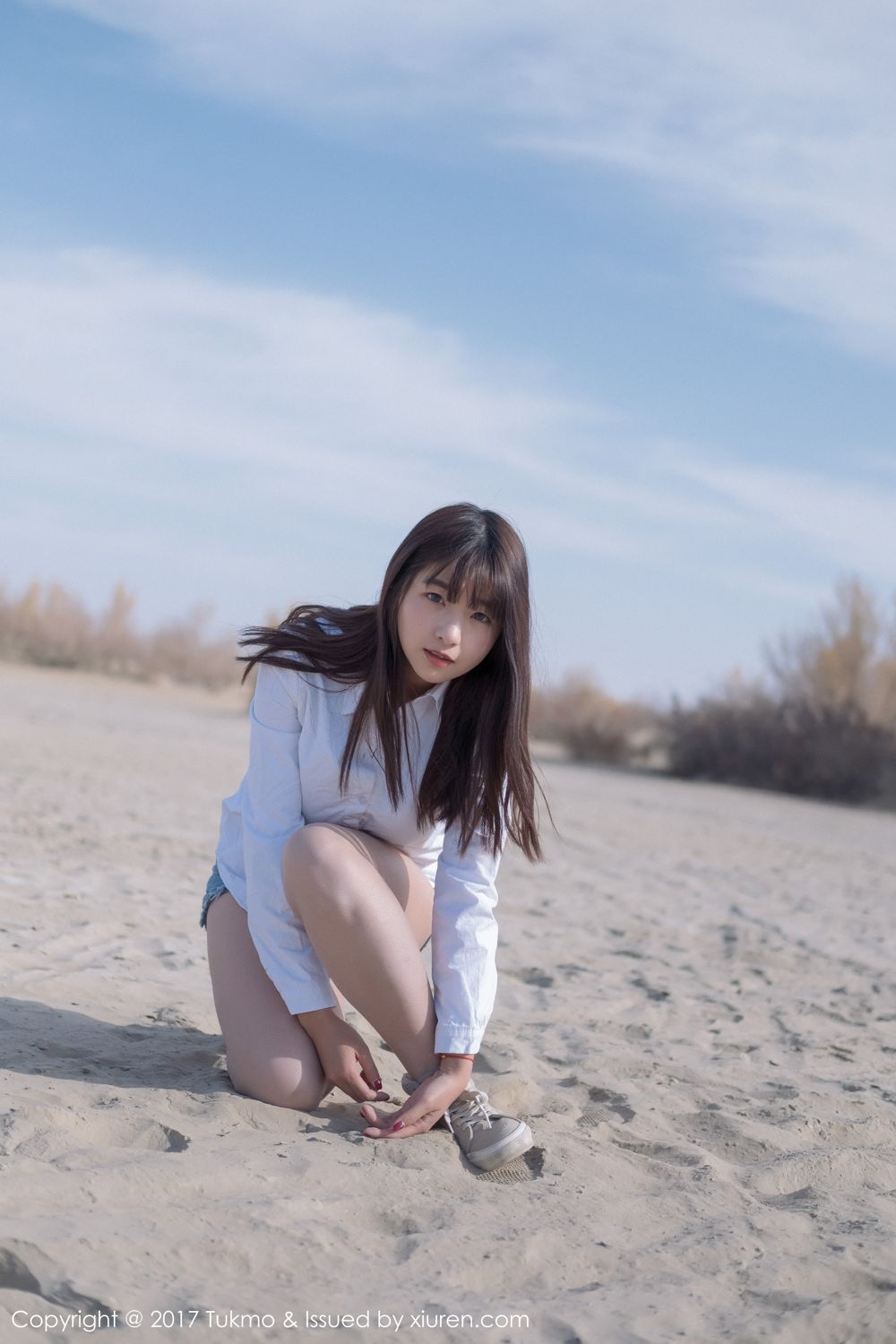 《秀人网 周闻 制服写真 VOL.0103》第27张，模特周闻，秀人网，制服主题，全套42张