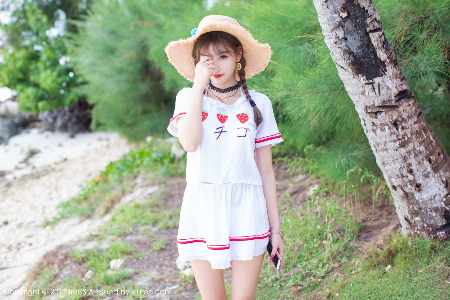 《甜美女神杨晨晨 阳光沙滩香车美人》第4张,比基尼主题,全套42张