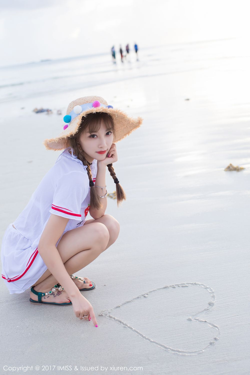 《甜美女神杨晨晨 阳光沙滩香车美人》第14张,比基尼主题,全套42张