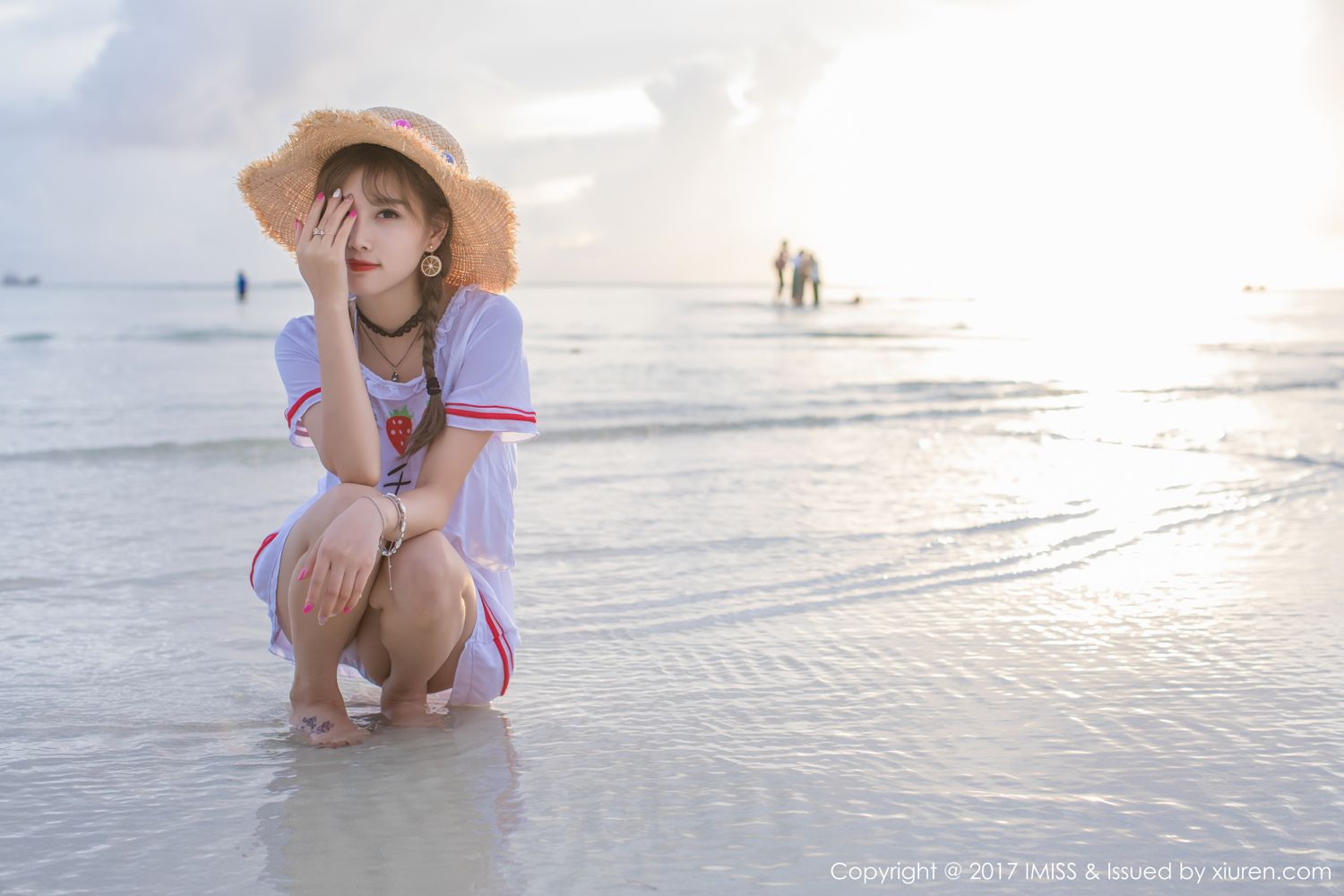 《甜美女神杨晨晨 阳光沙滩香车美人》第20张,比基尼主题,全套42张