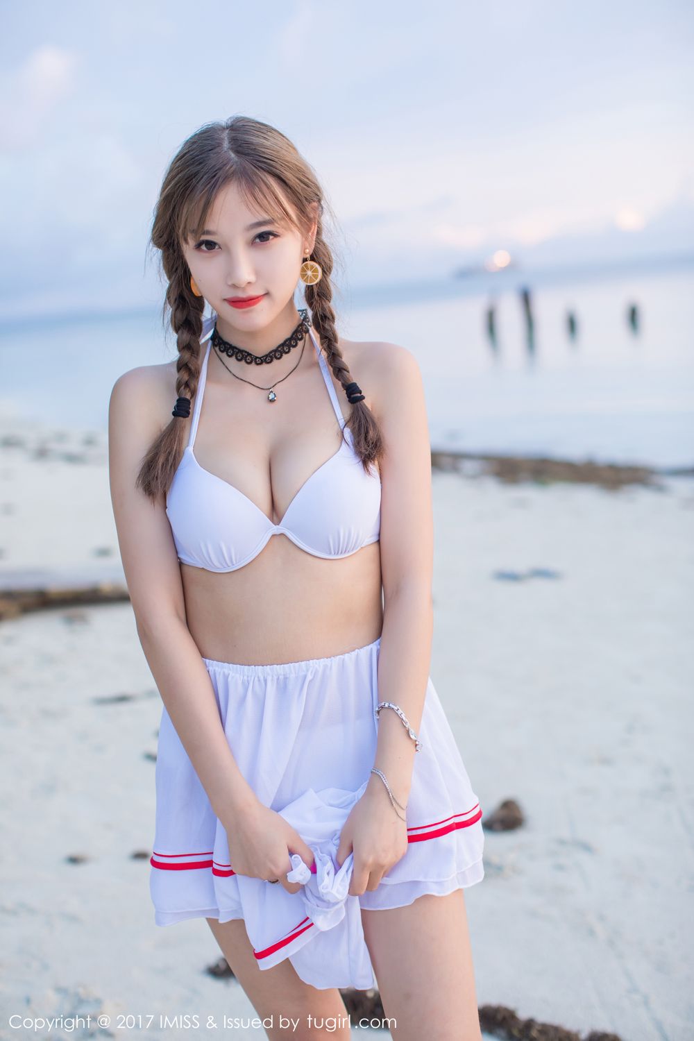 《甜美女神杨晨晨 阳光沙滩香车美人》第24张,比基尼主题,全套42张