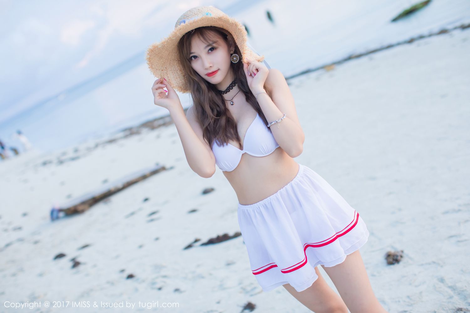《甜美女神杨晨晨 阳光沙滩香车美人》第25张,比基尼主题,全套42张