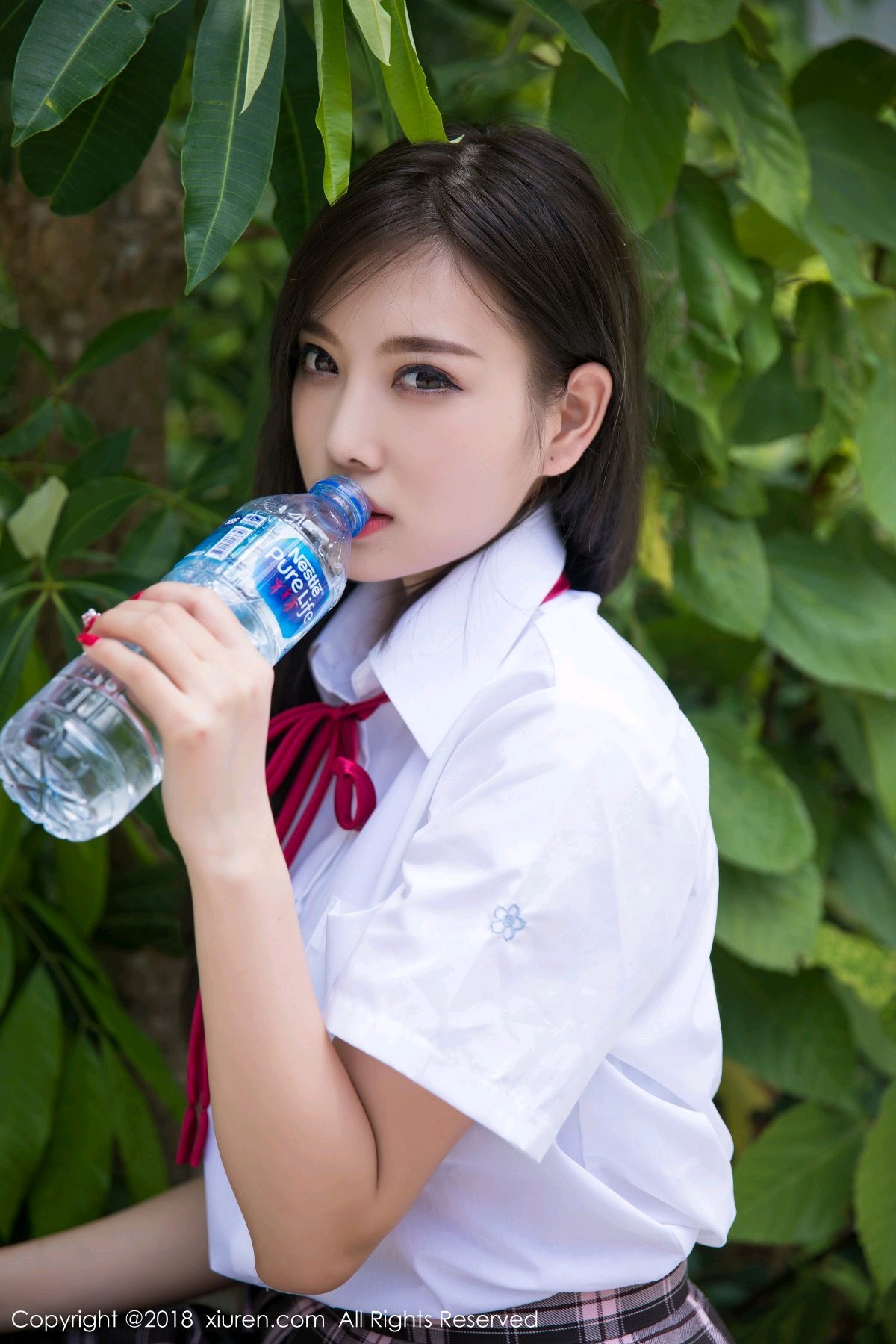 《杨晨晨 制服写真》第16张,模特杨晨晨,制服主题,全套57张
