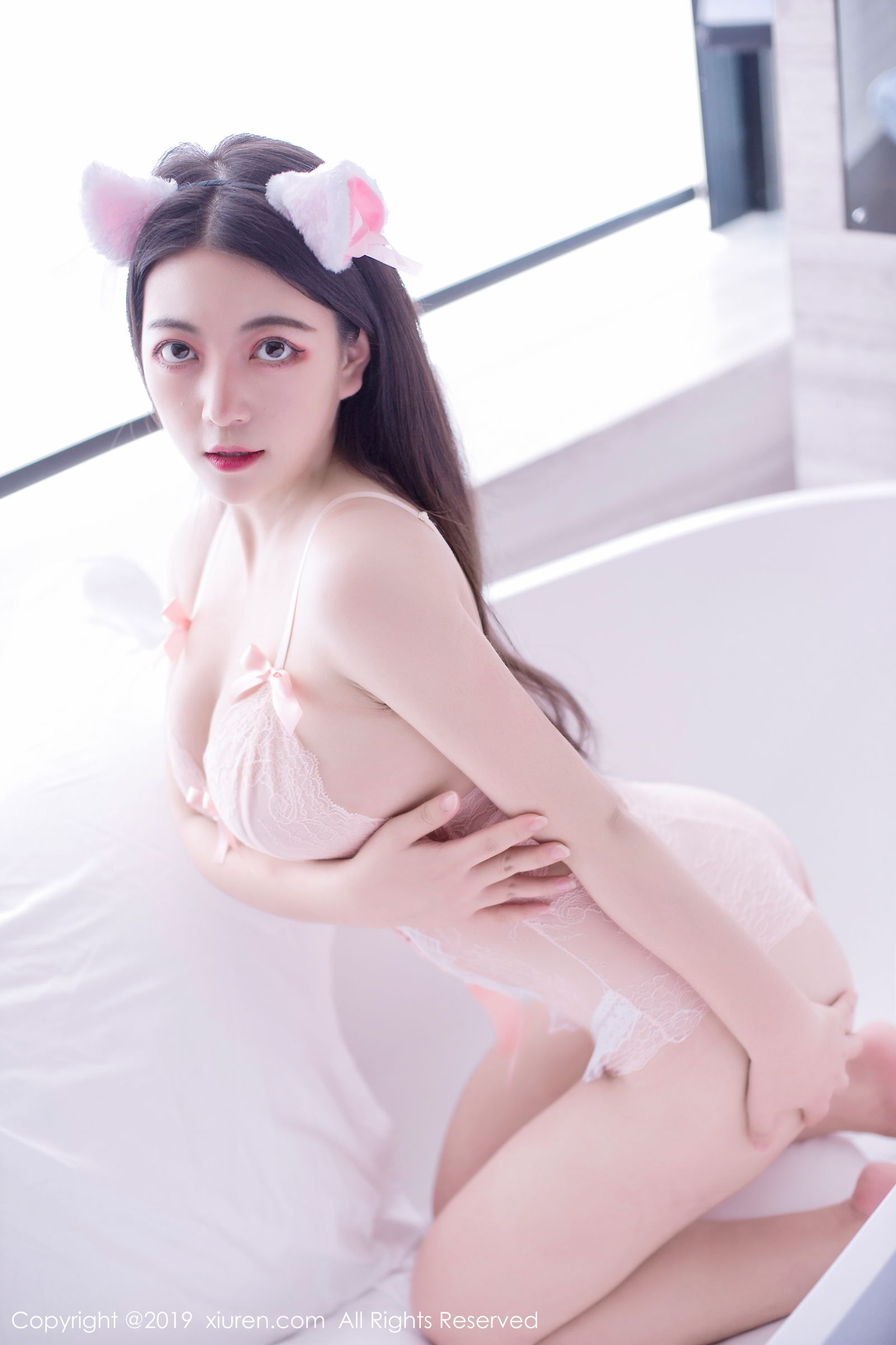 《秀人网 王馨瑶(Yanni) 内衣写真》第24张,模特王馨瑶(Yanni),秀人网,内衣主题,全套46张