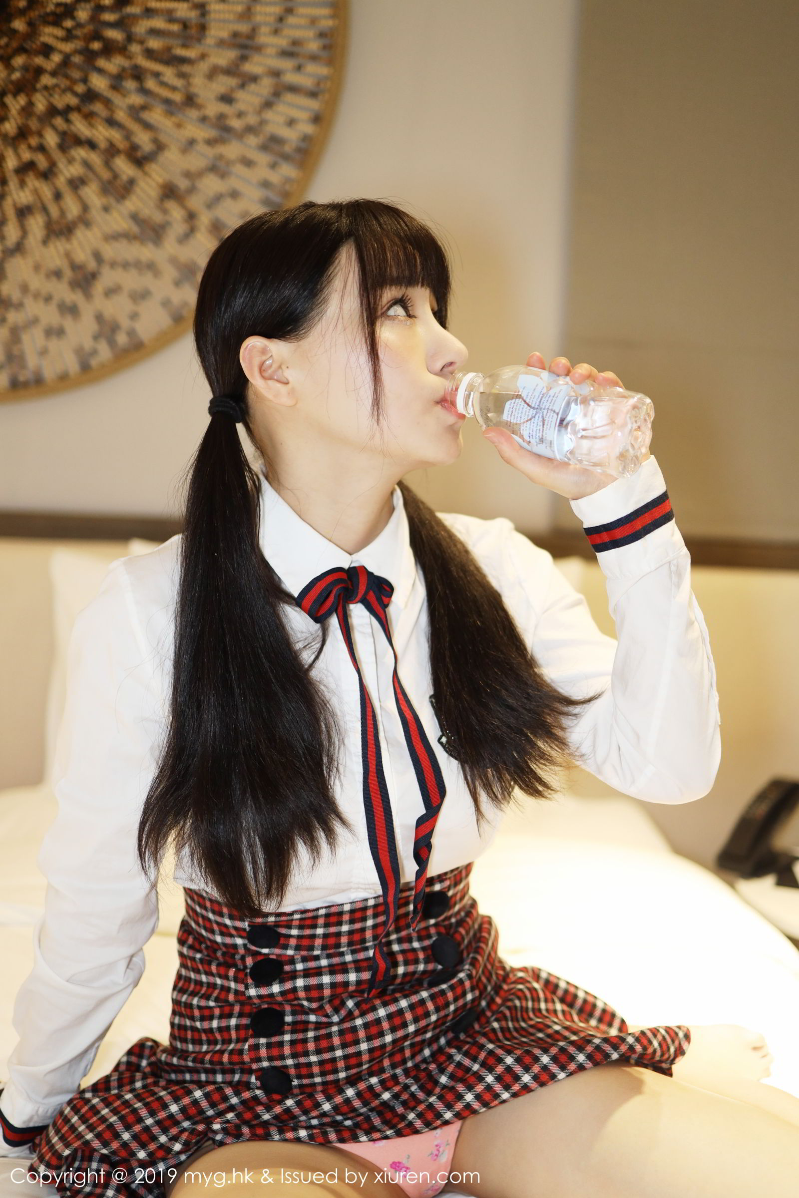 《MyGirl 朱可(barbie可儿) 制服写真 VOL.355》第4张,模特朱可(barbie可儿),mygirl,制服主题,全套80张