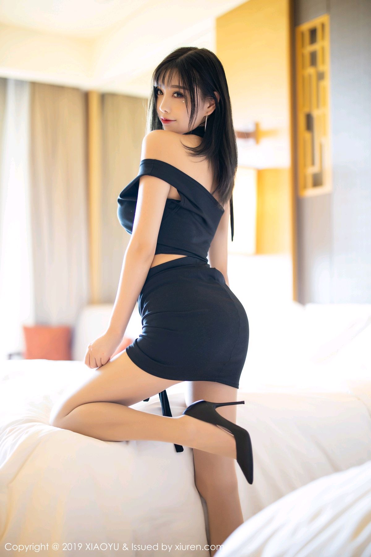 《语画界 杨晨晨 制服写真 VOL.134》第5张,模特杨晨晨,语画界,制服主题,全套62张