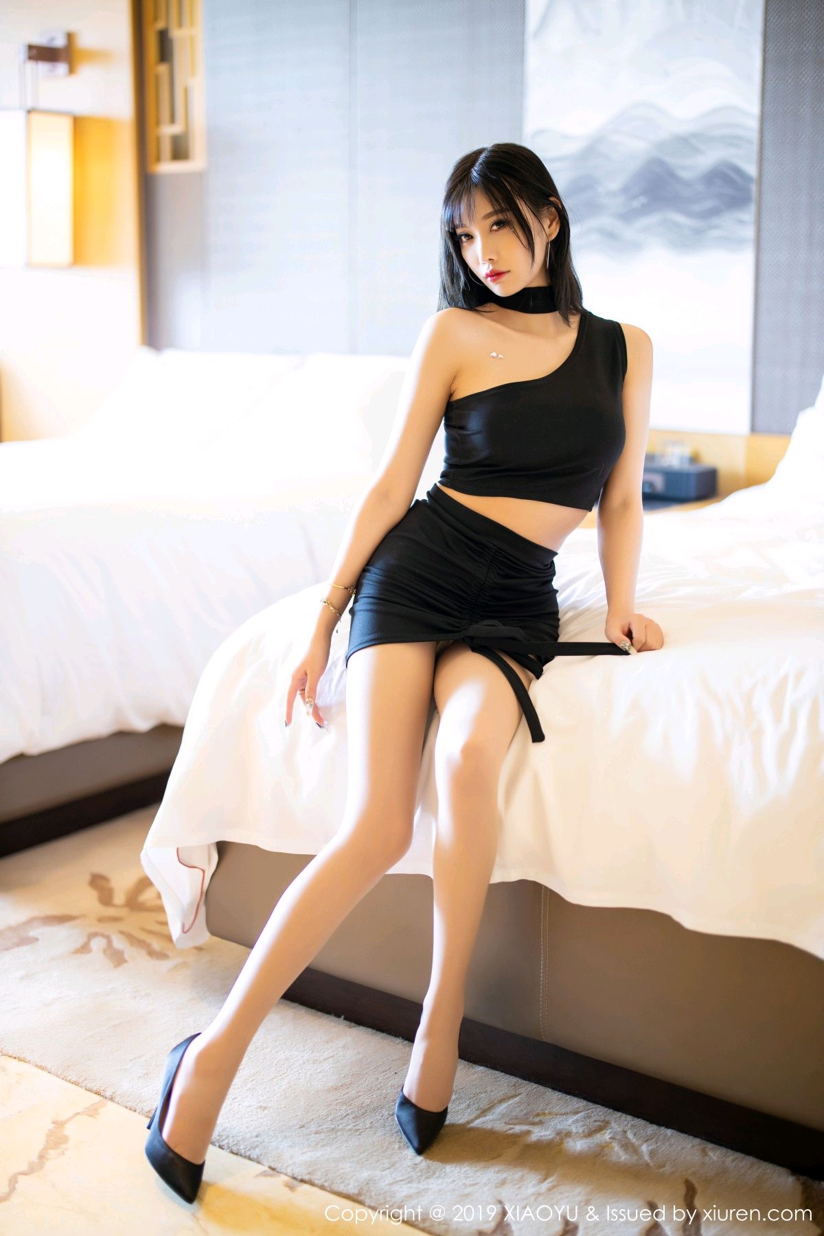 《语画界 杨晨晨 制服写真 VOL.134》第11张,模特杨晨晨,语画界,制服主题,全套62张