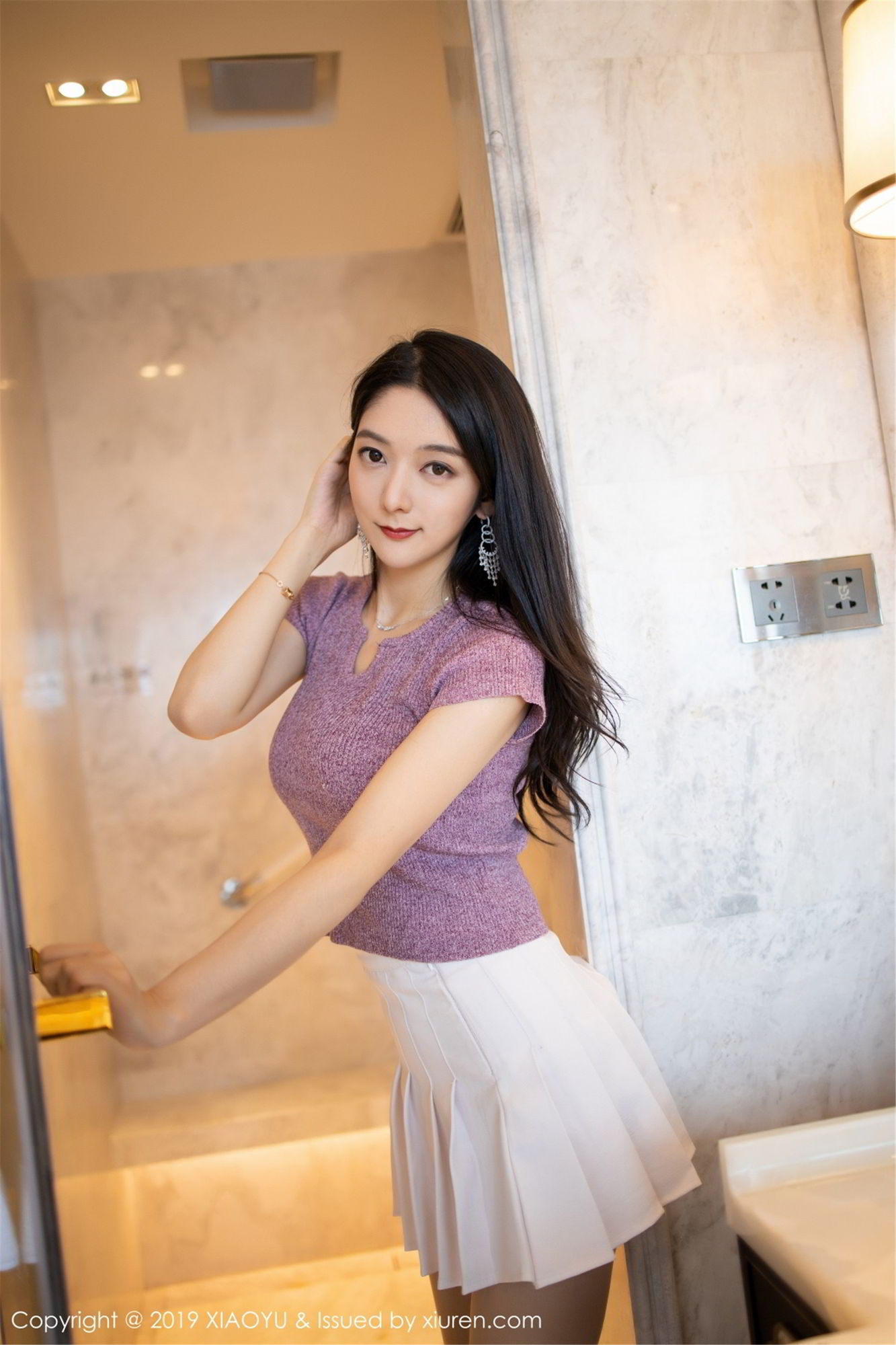 《语画界 小琪(desertrmb) 制服写真 VOL.132》第61张,模特小琪(desertrmb),语画界,制服主题,全套100张