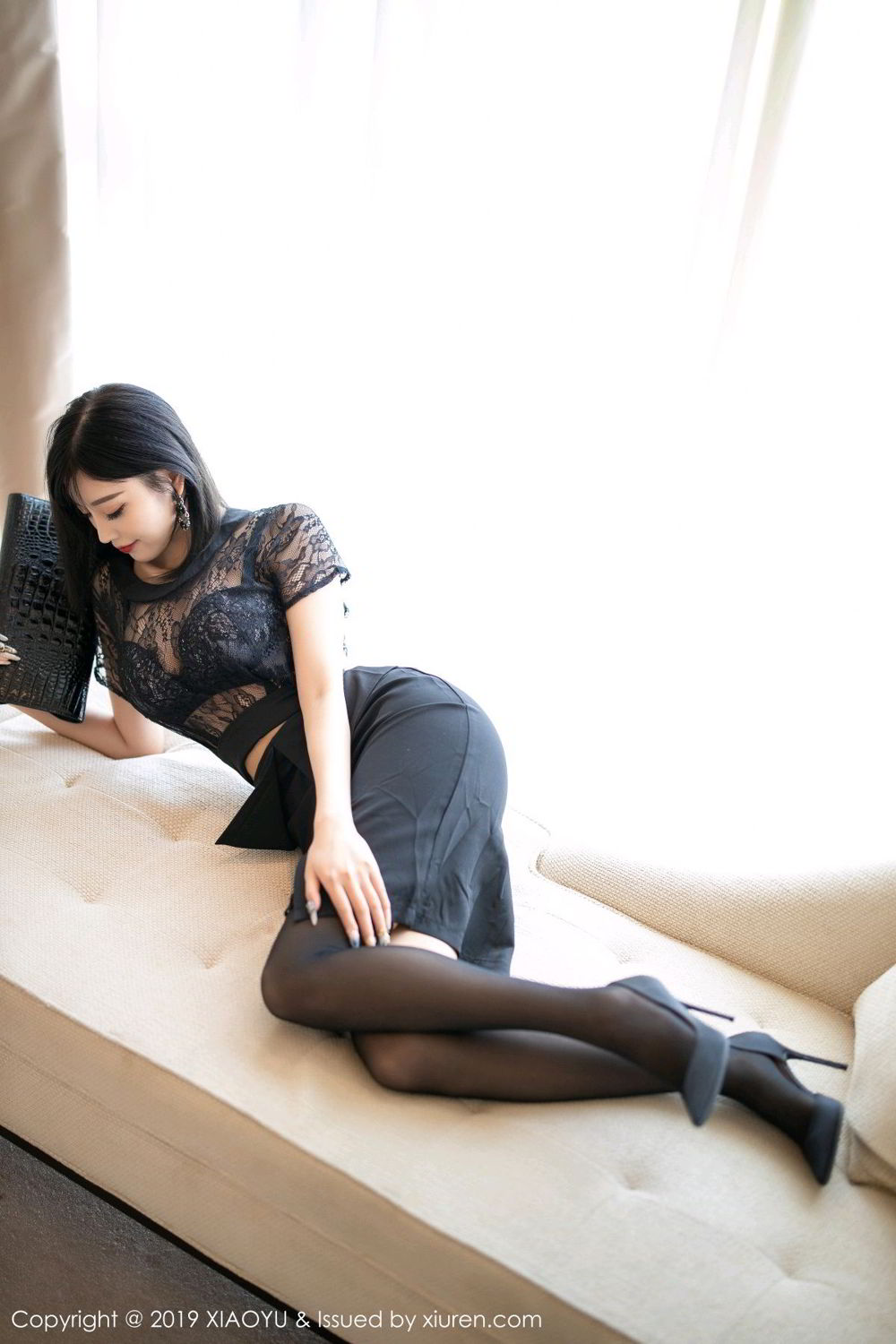 《语画界 杨晨晨 制服写真 VOL.162》第25张,模特杨晨晨,语画界,制服主题,全套85张