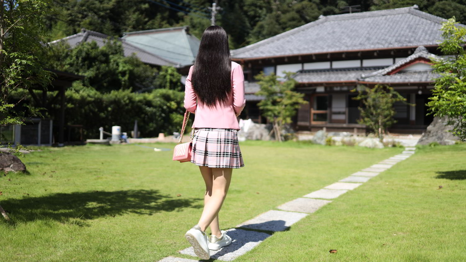 《MyGirl 朱可(barbie可儿) 制服写真 VOL.389》第48张,模特朱可(barbie可儿),mygirl,制服主题,全套100张